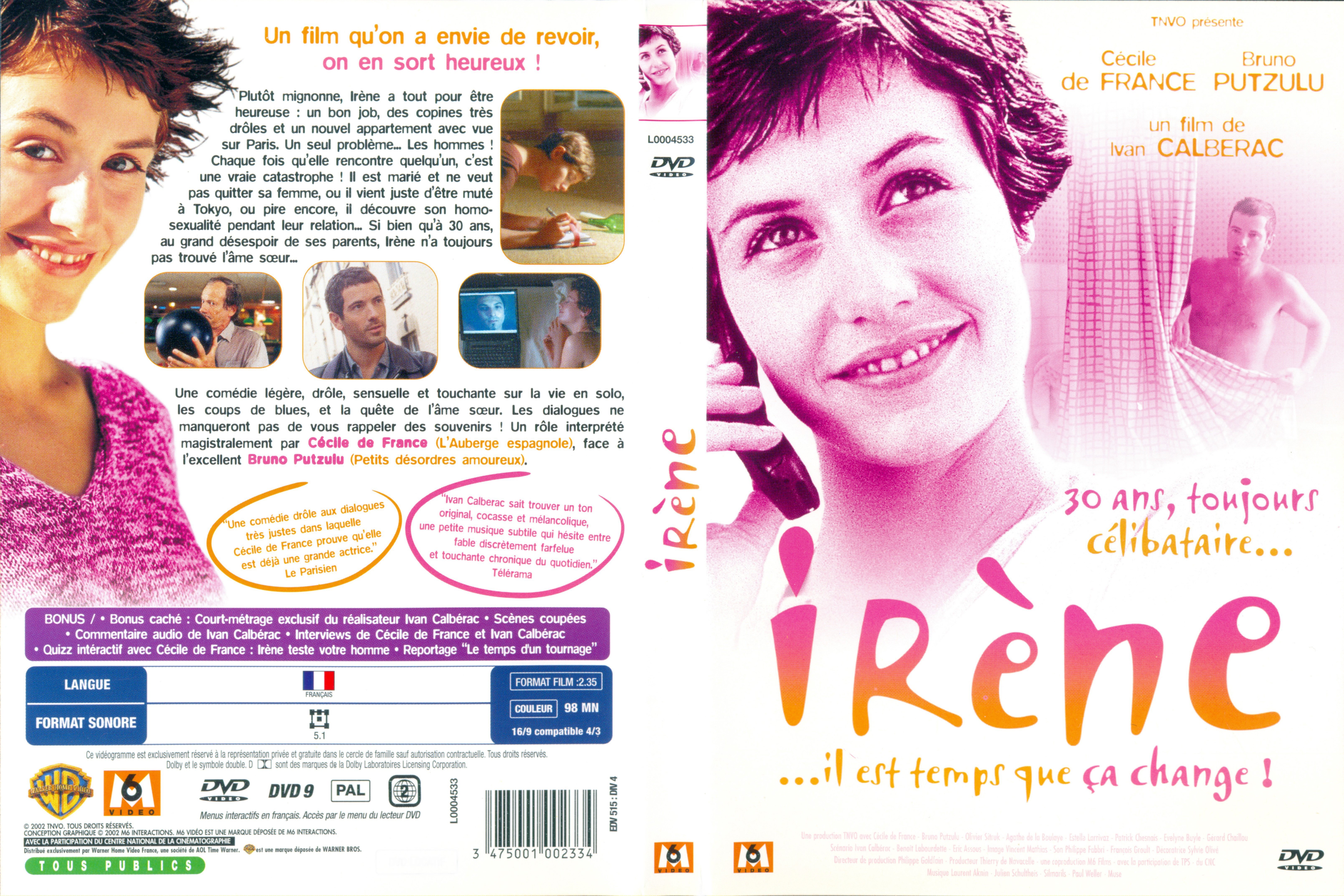 Jaquette DVD Irne