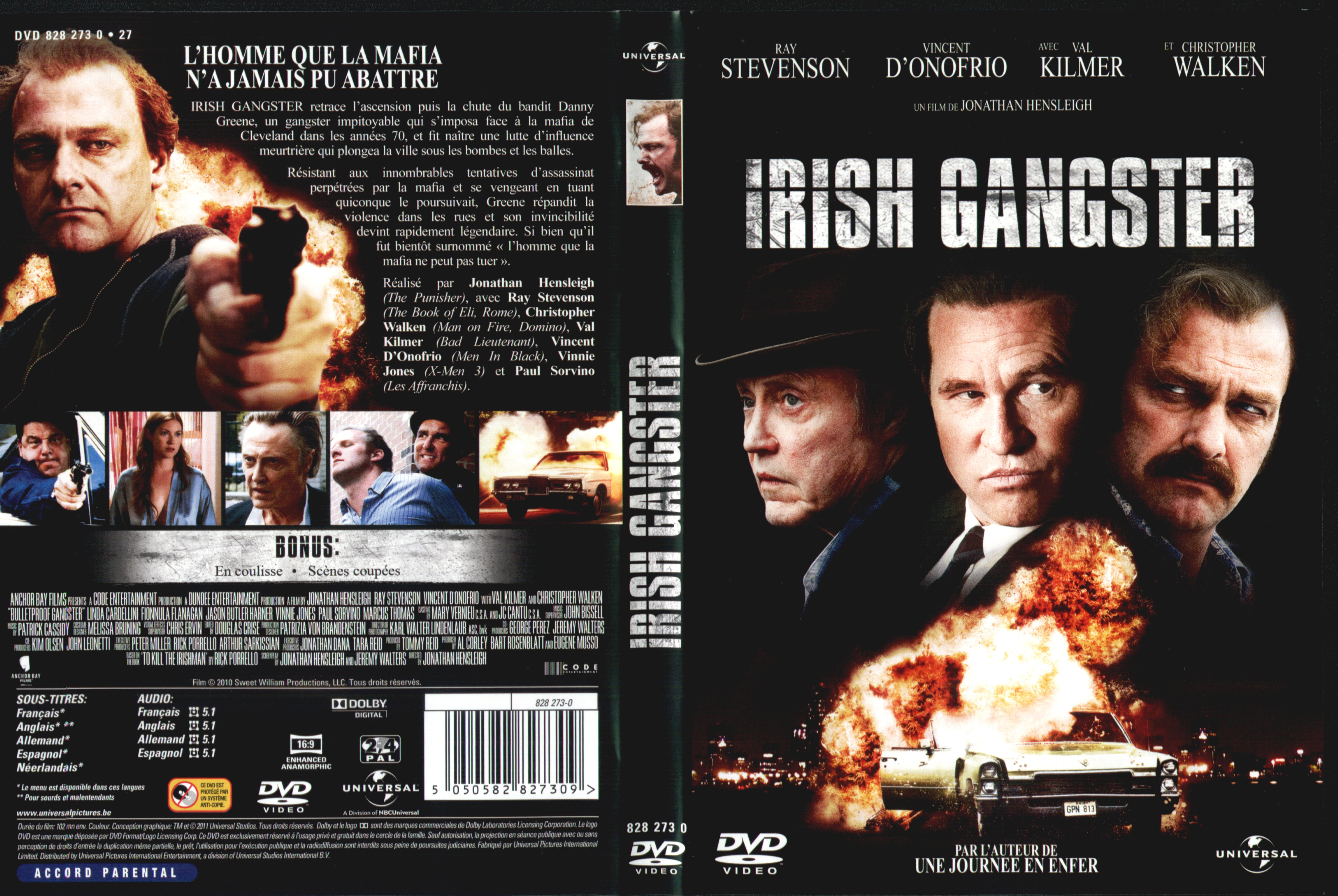 Jaquette DVD Irish Gangster