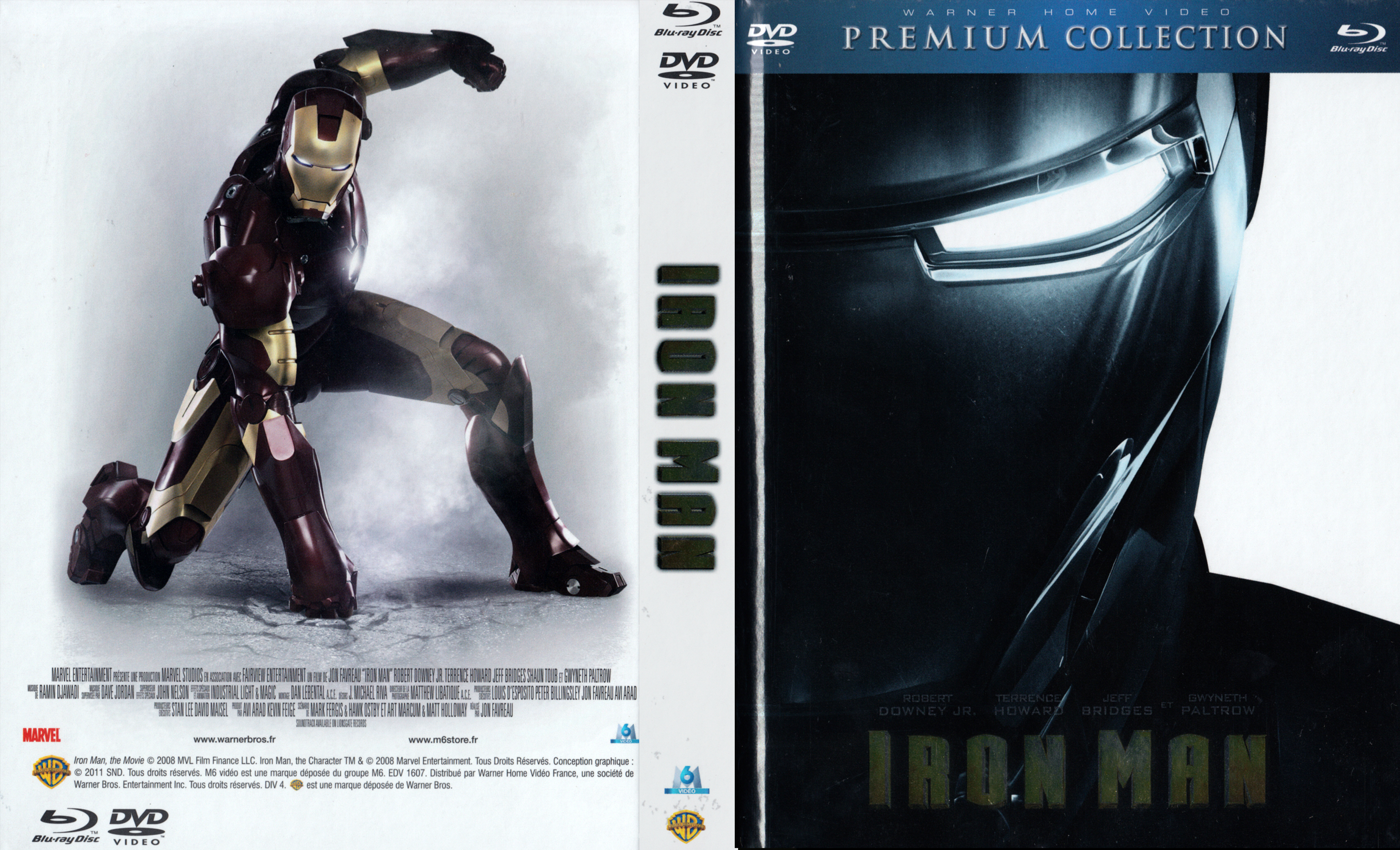 Jaquette DVD Iron Man (BLU-RAY) v3