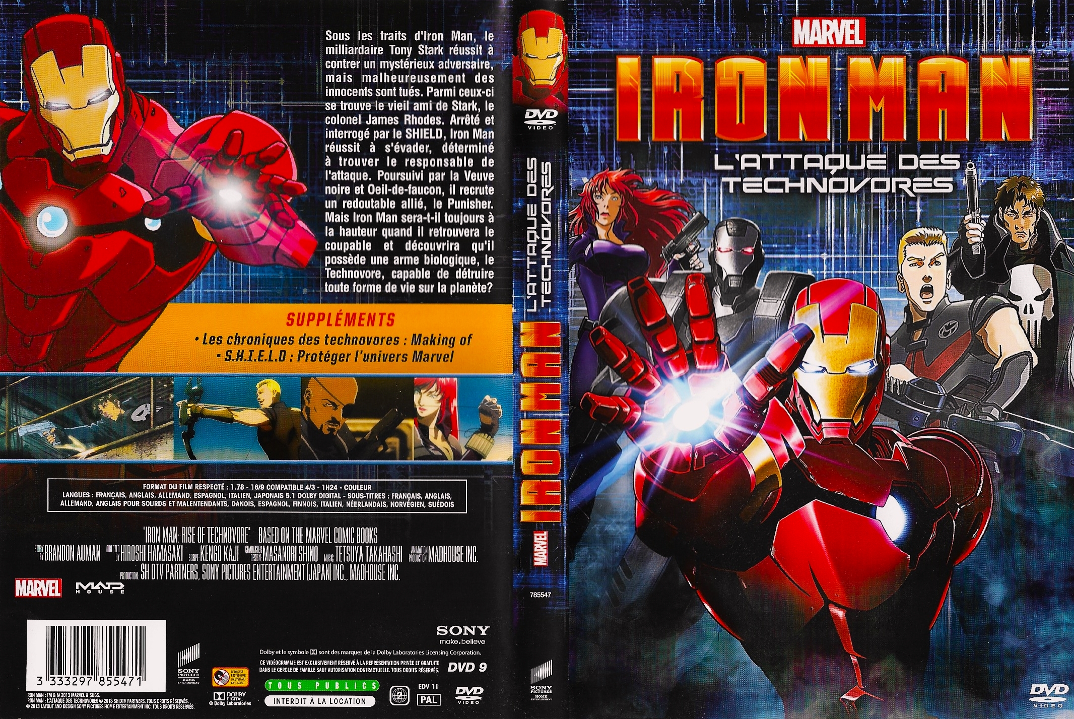 Jaquette DVD Iron Man L