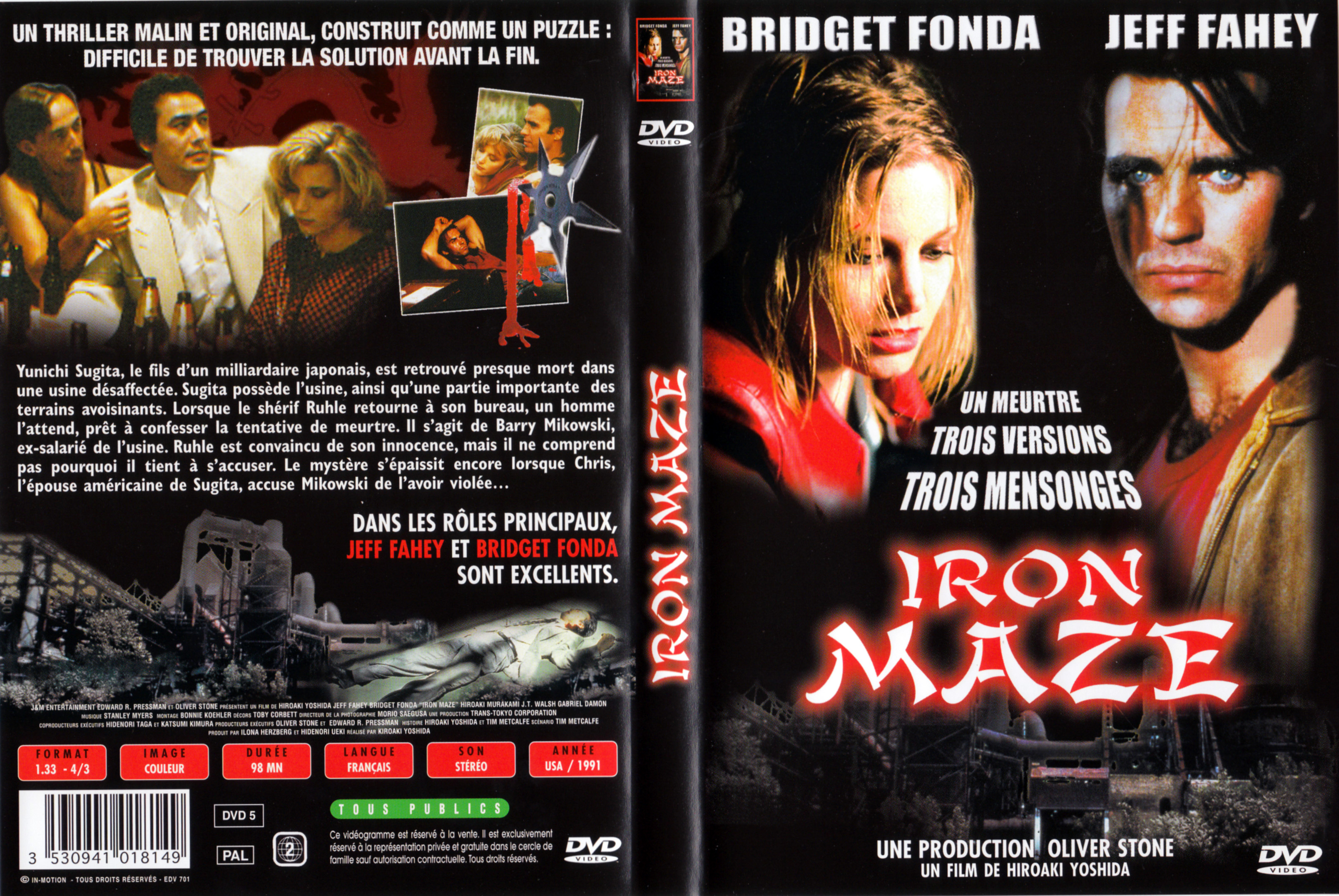 Jaquette DVD Iron maze