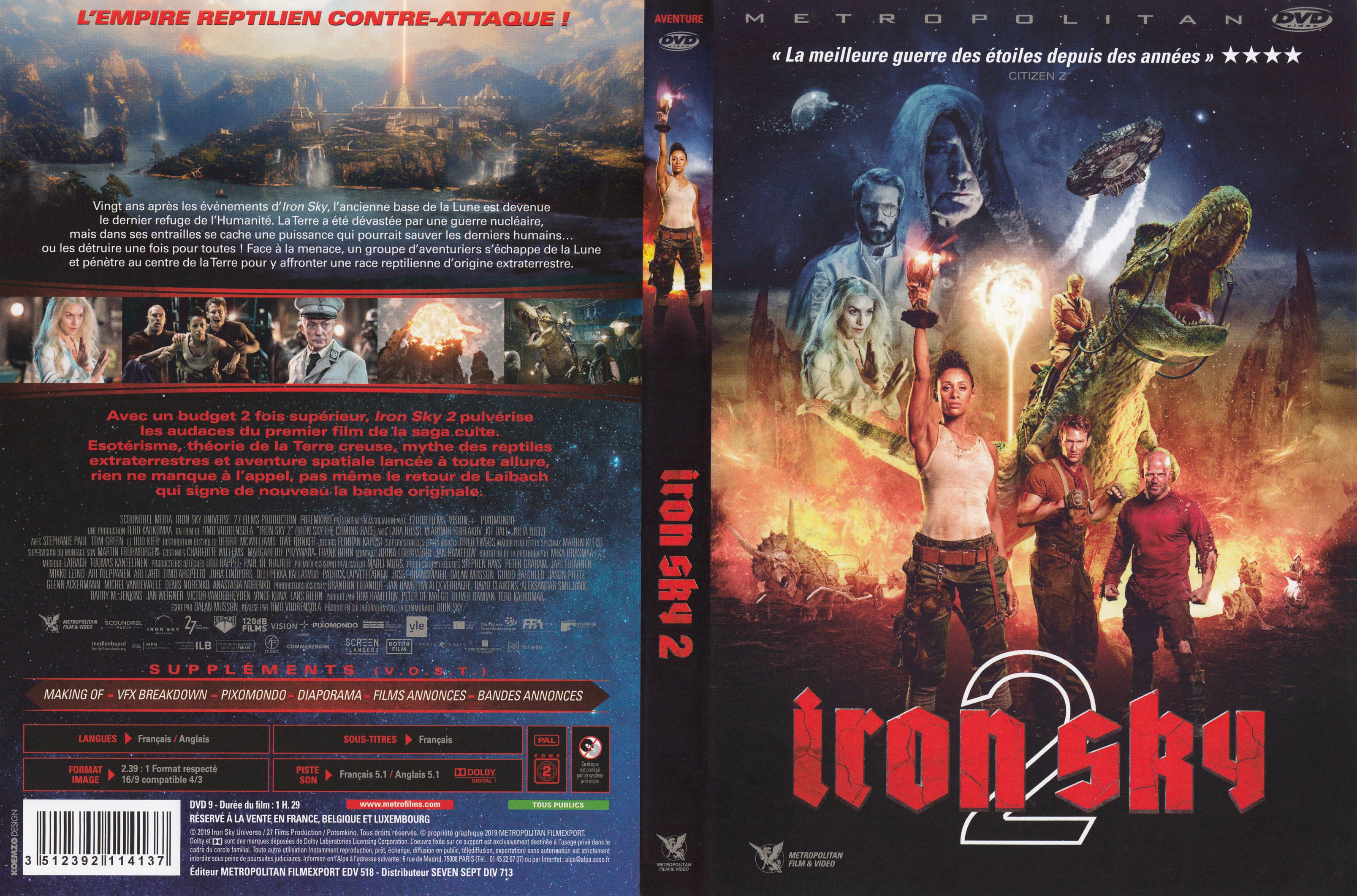 Jaquette DVD Iron sky 2