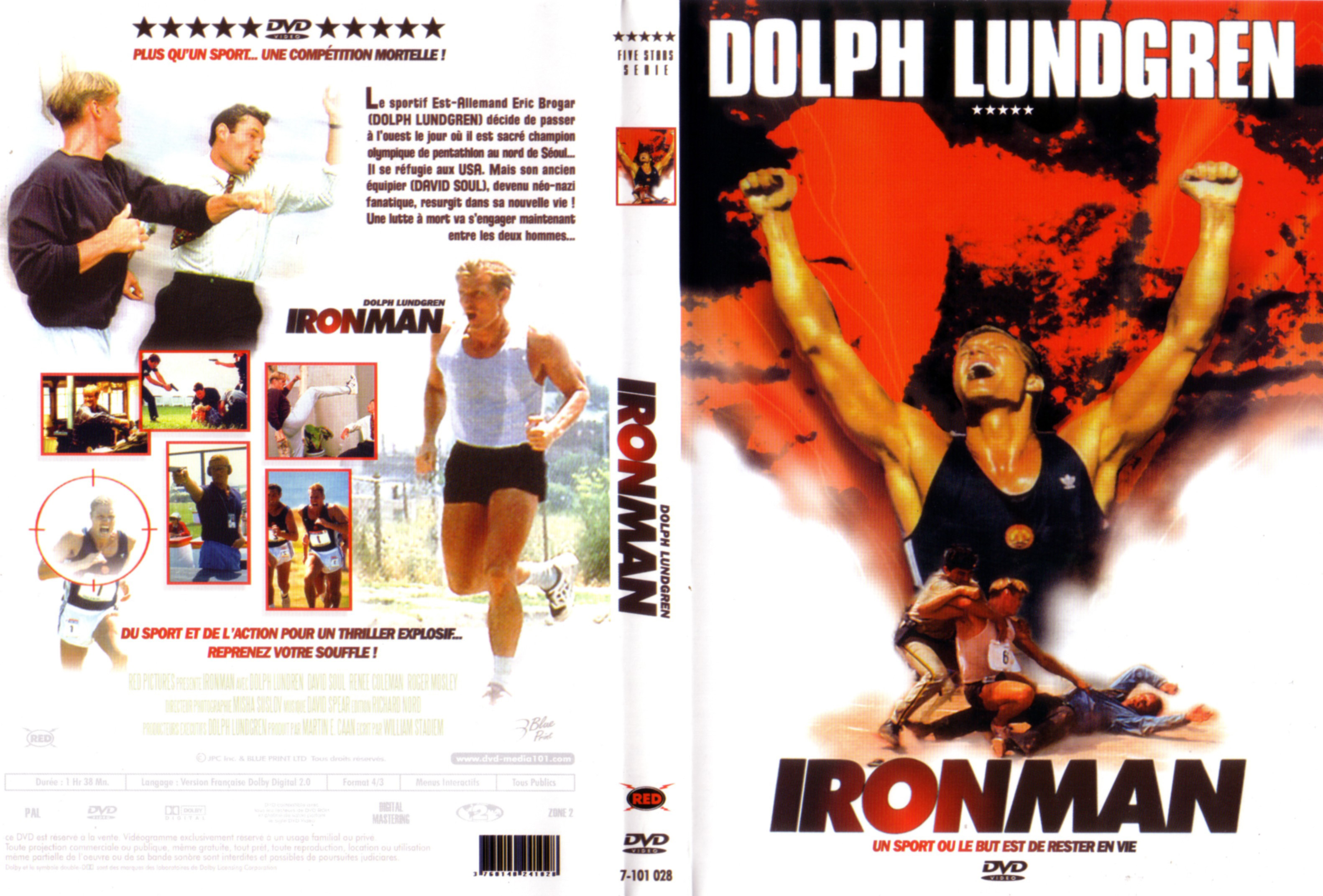 Jaquette DVD Ironman (Dolph Lundgren)
