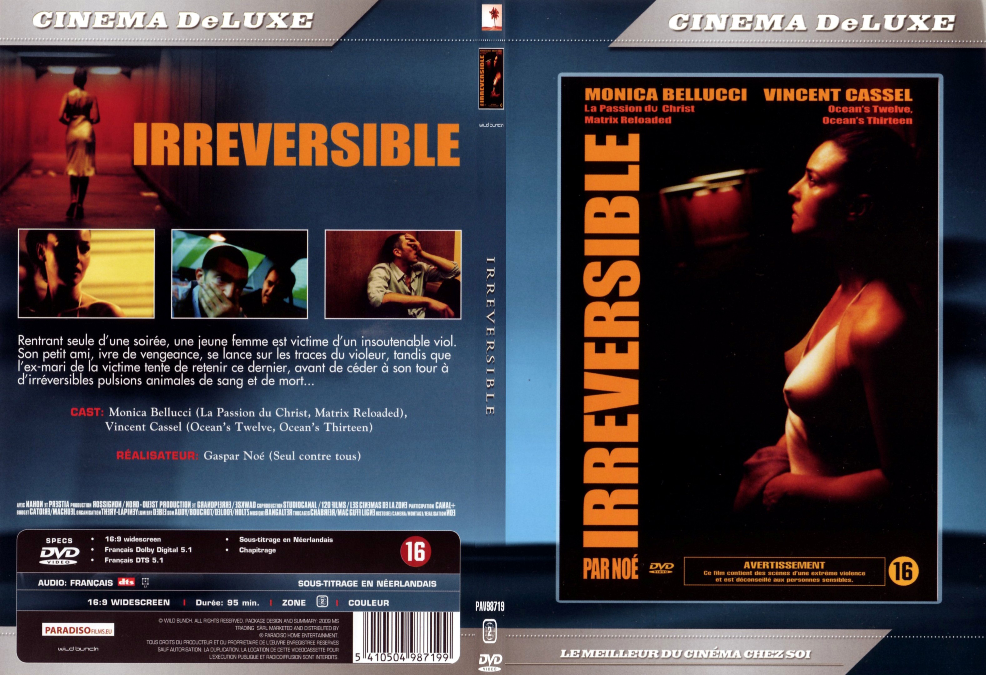 Jaquette DVD Irreversible - SLIM v2