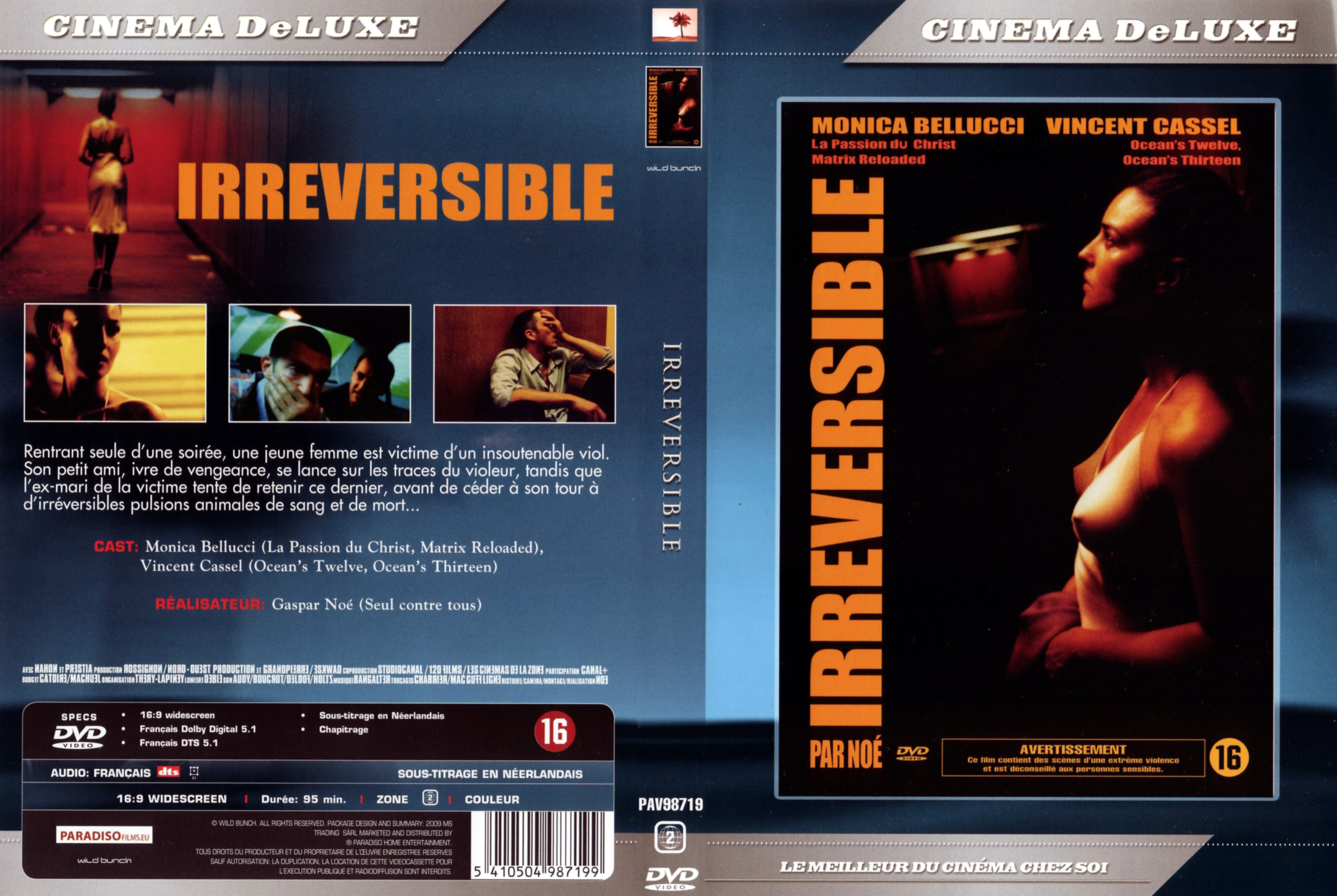 Jaquette DVD Irreversible v3