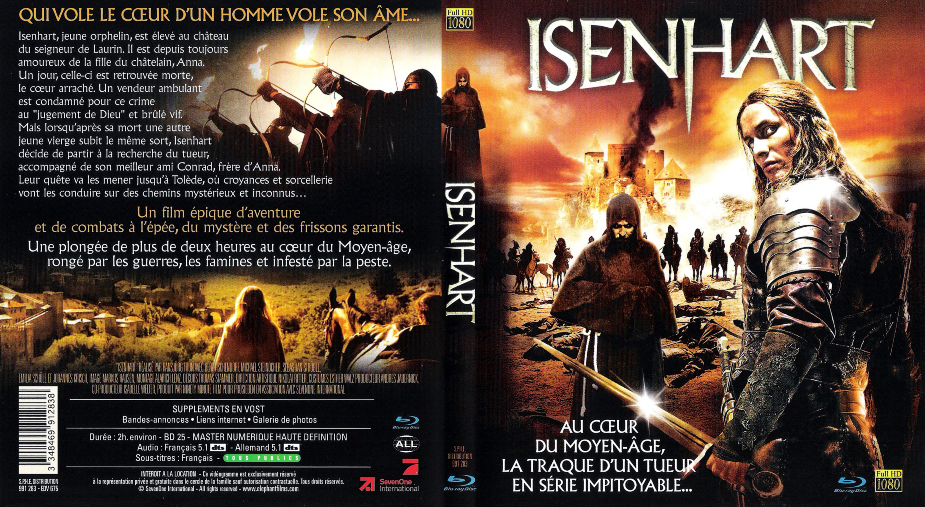 Jaquette DVD Isenhart (BLU-RAY)