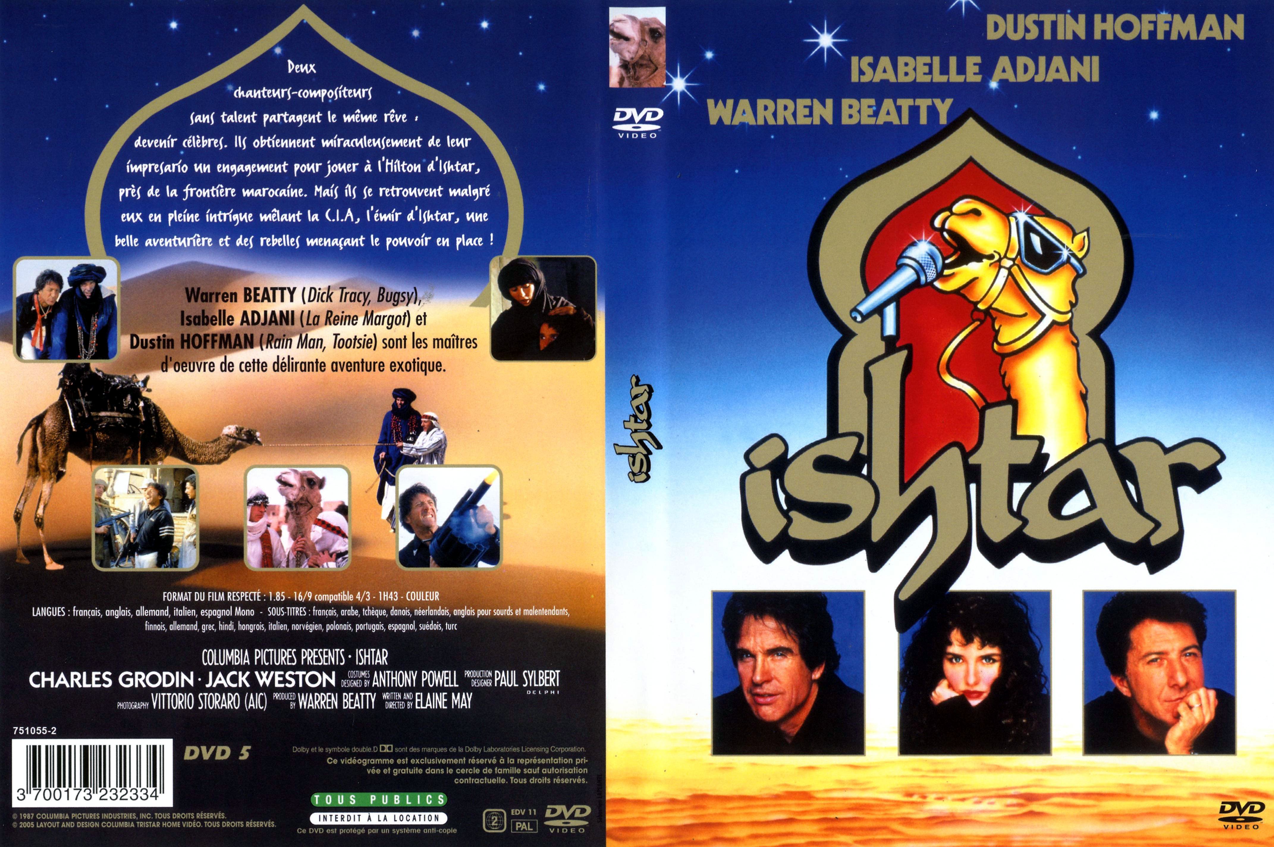 Jaquette DVD Ishtar