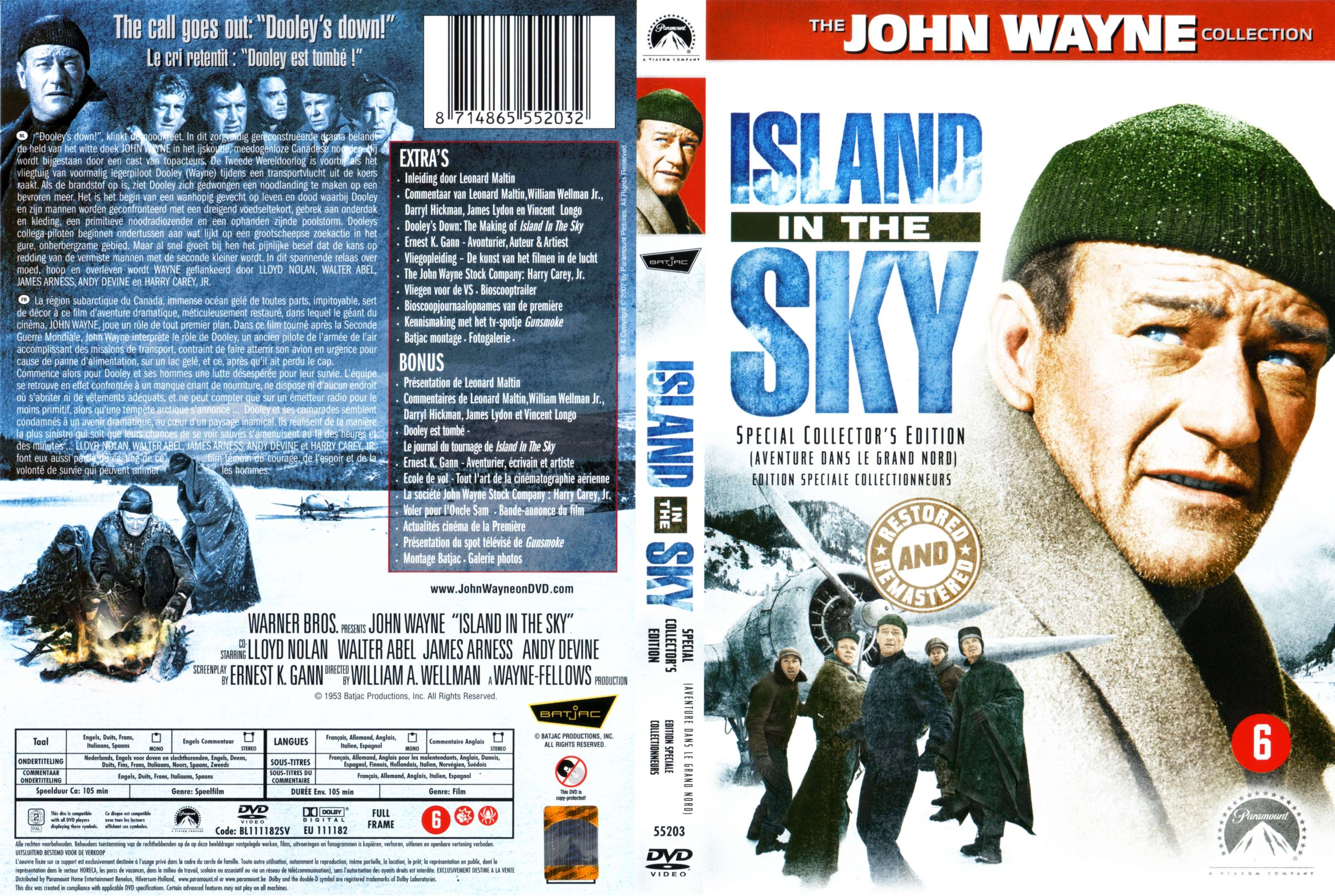 Jaquette DVD Island in the sky