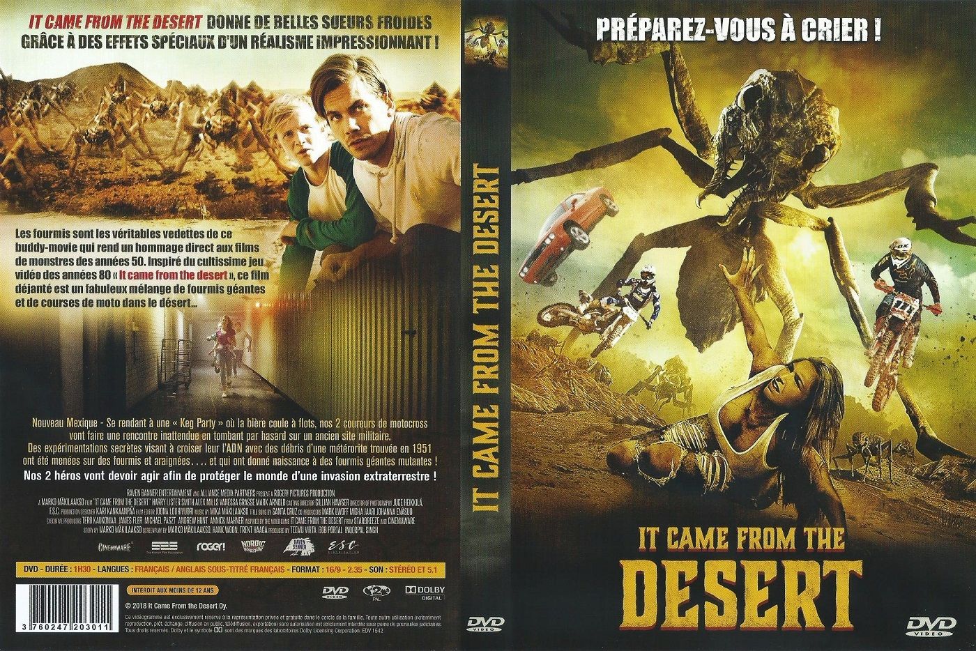 Jaquette DVD It came from the desert