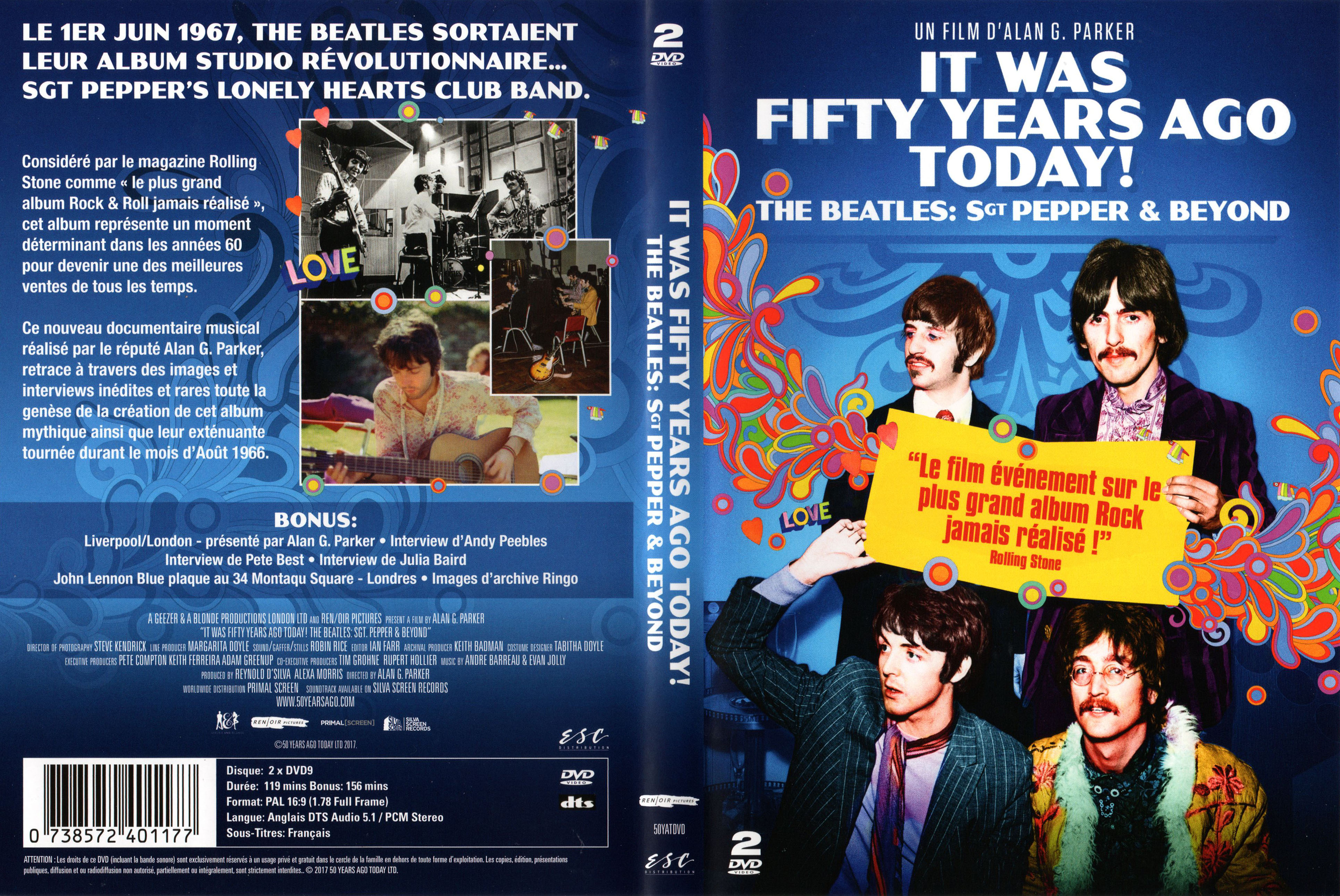 Jaquette DVD It was fifty years ago today