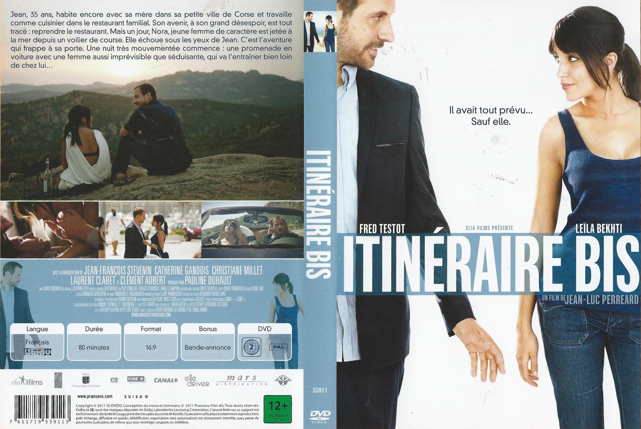 Jaquette DVD Itinraire bis