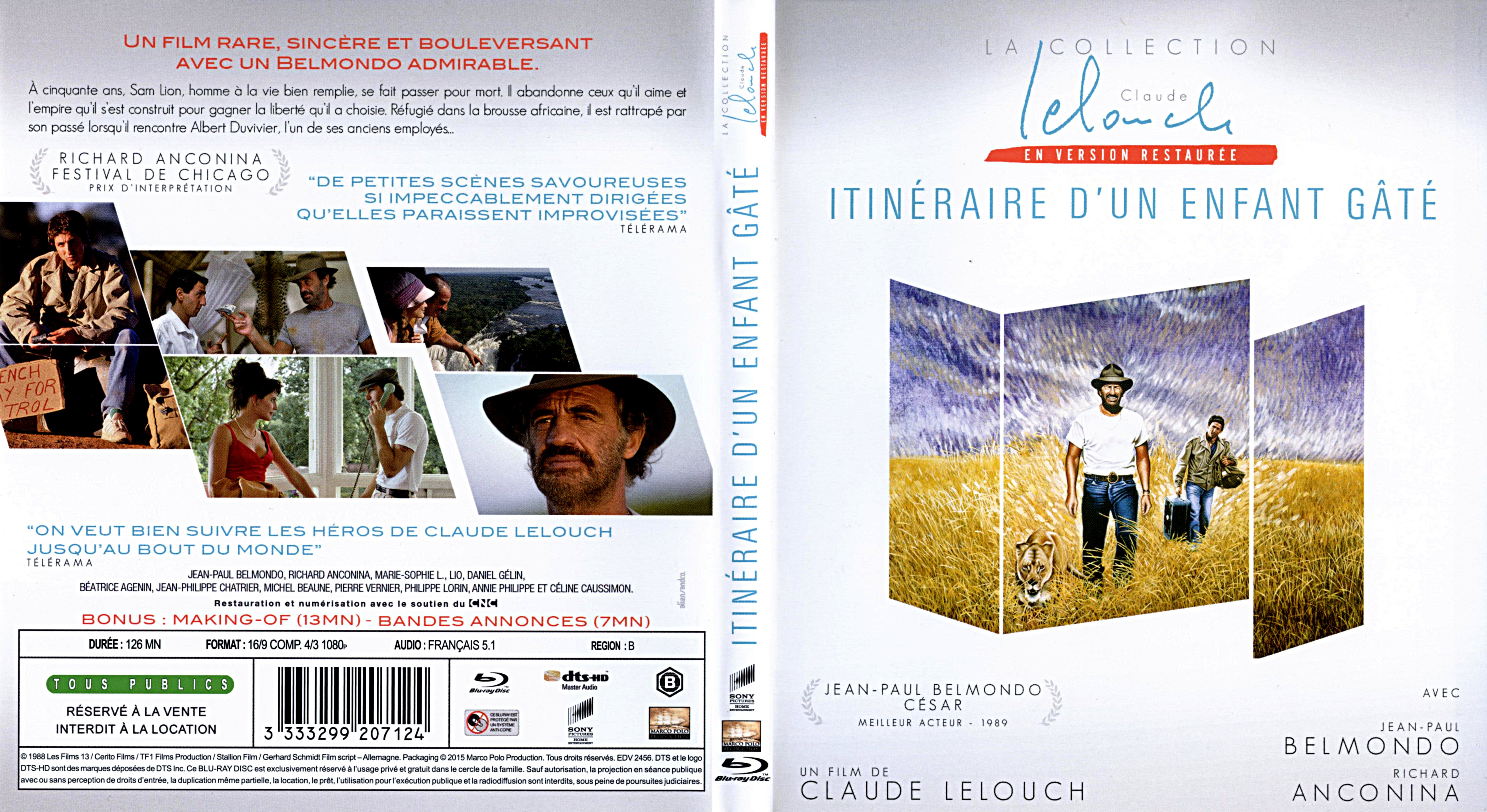 Jaquette DVD Itinraire d