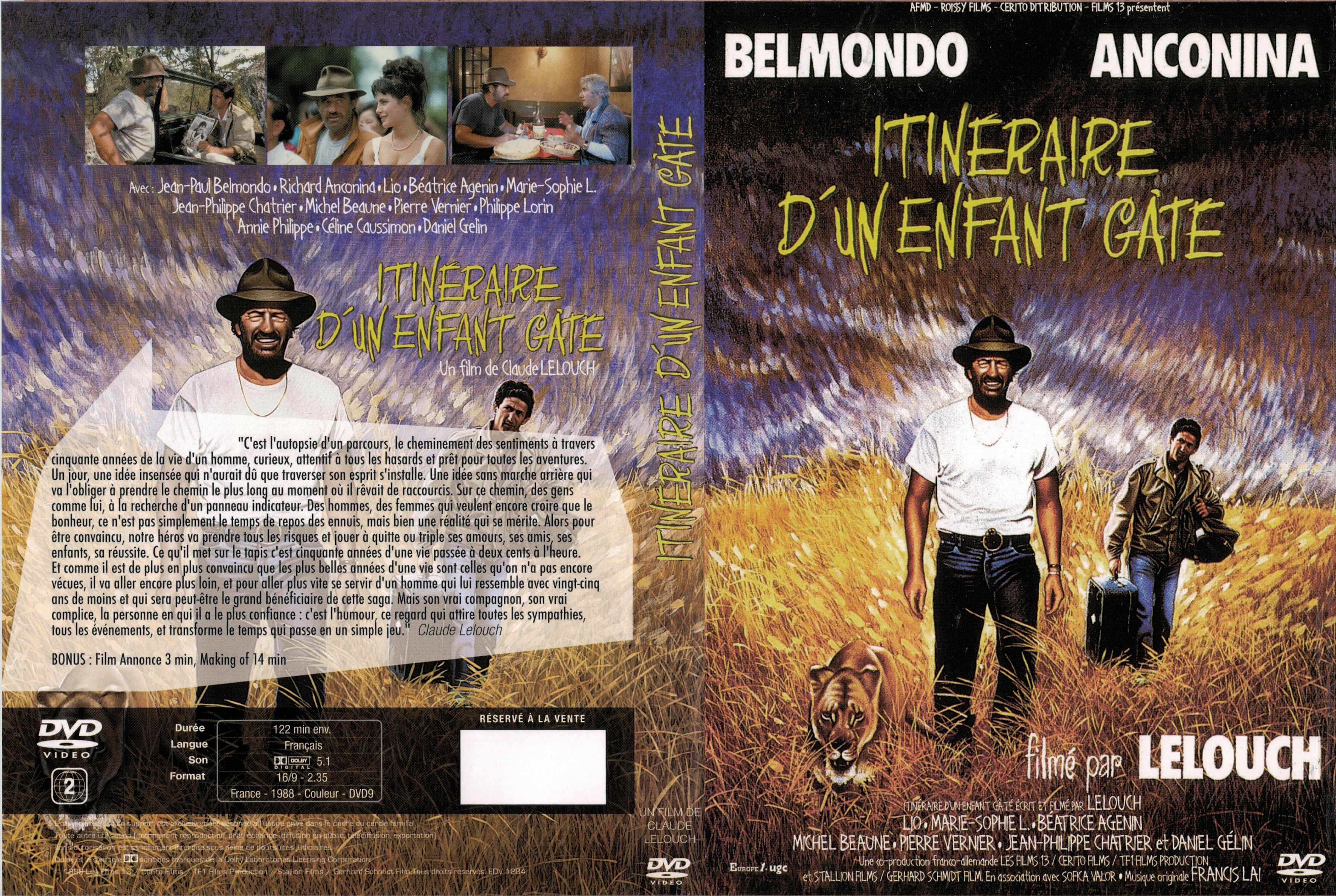 Jaquette DVD Itin�raire d