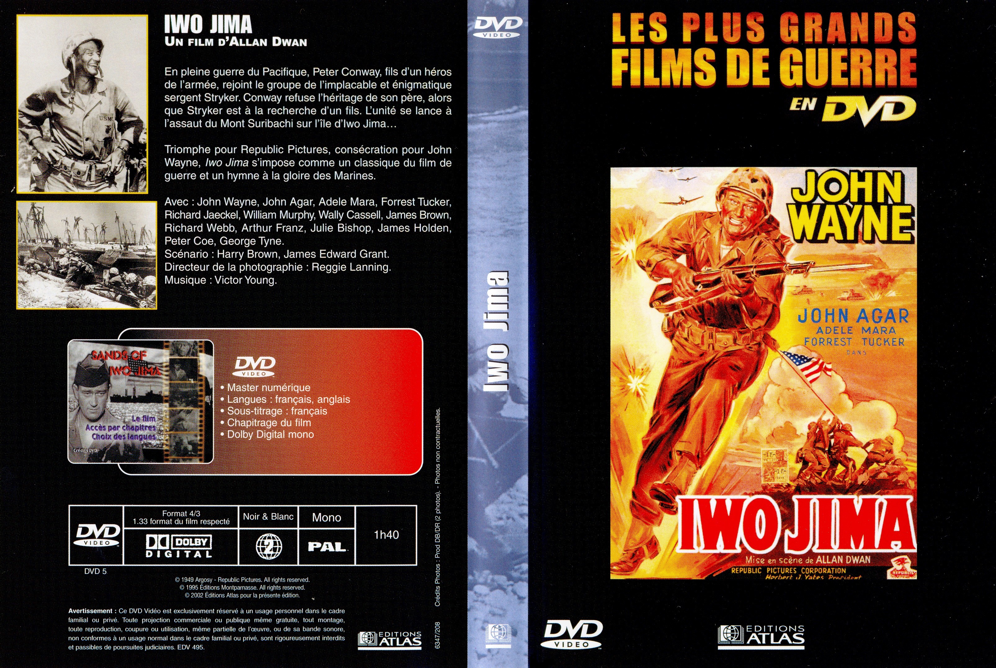 Jaquette DVD Iwo Jima