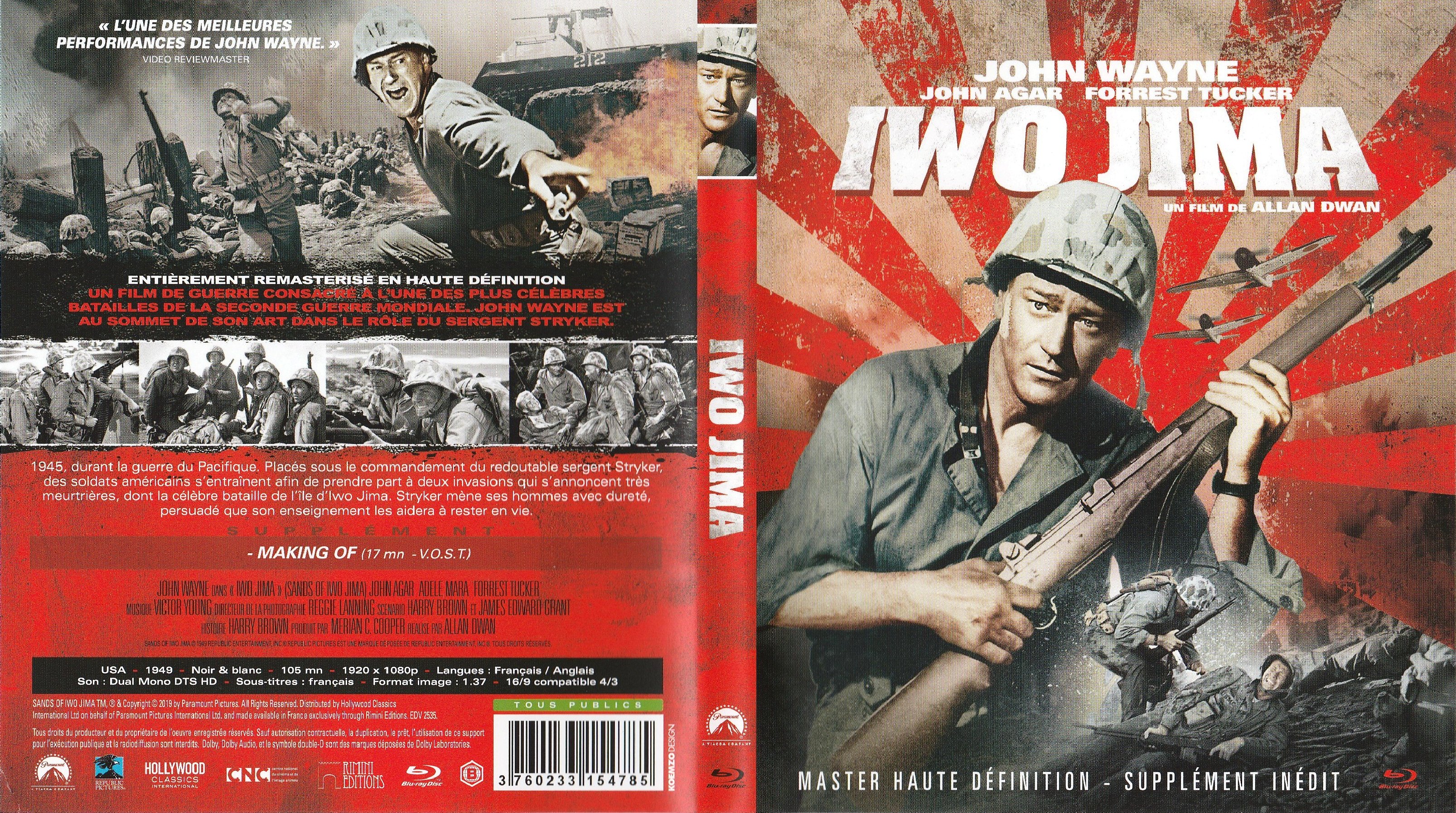 Jaquette DVD Iwo Jima (BLU-RAY)