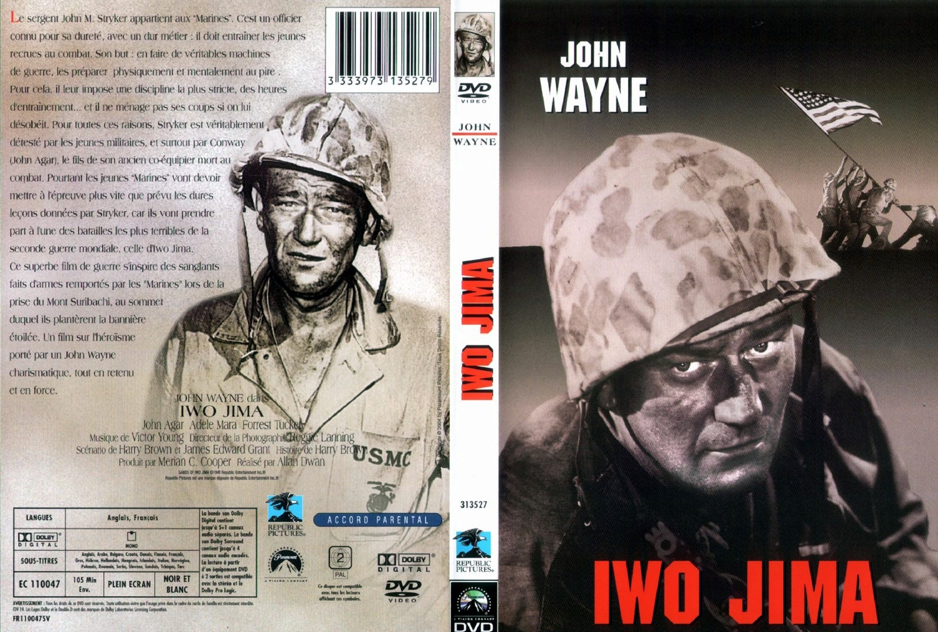 Jaquette DVD Iwo Jima v2