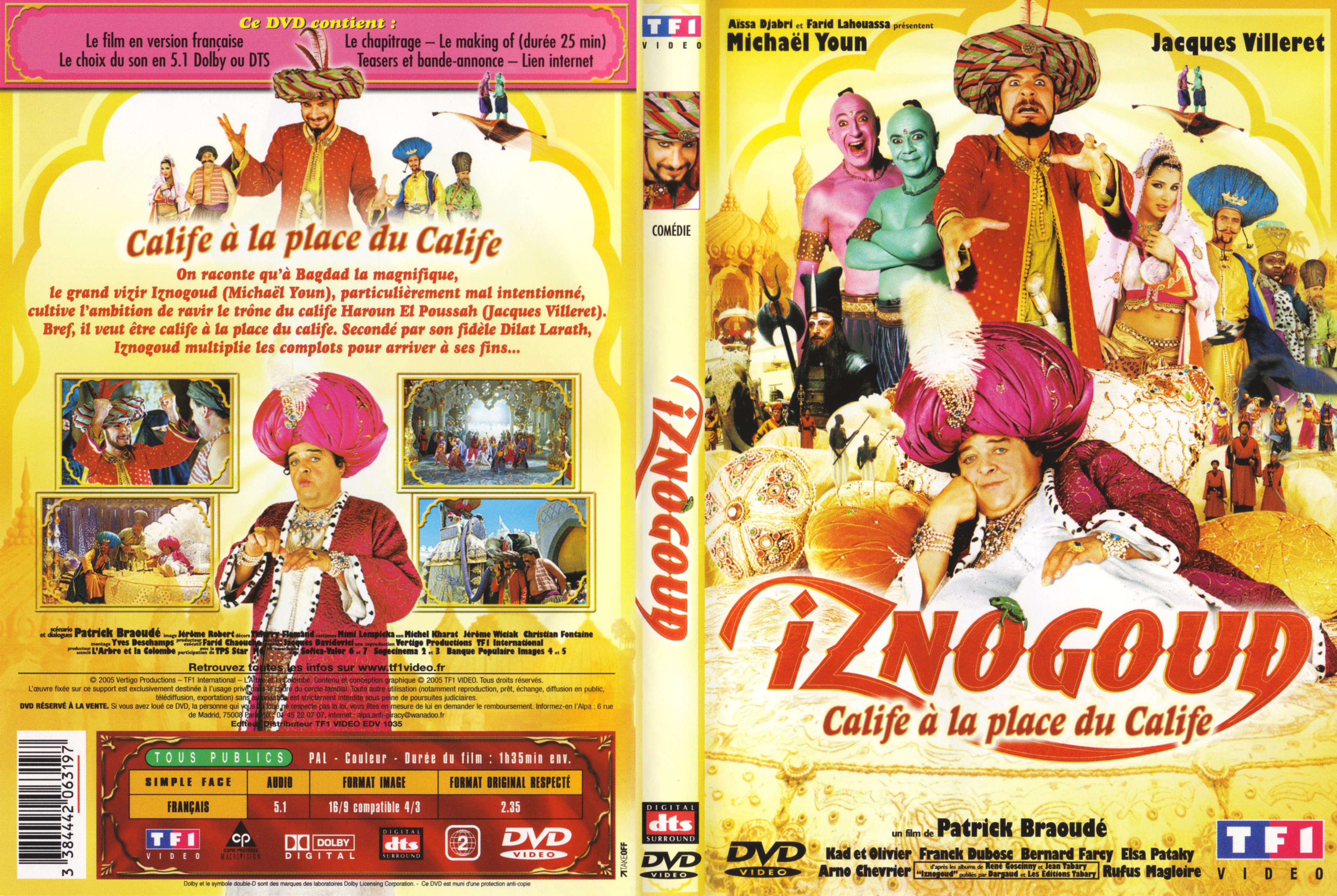 Jaquette DVD Iznogoud v2