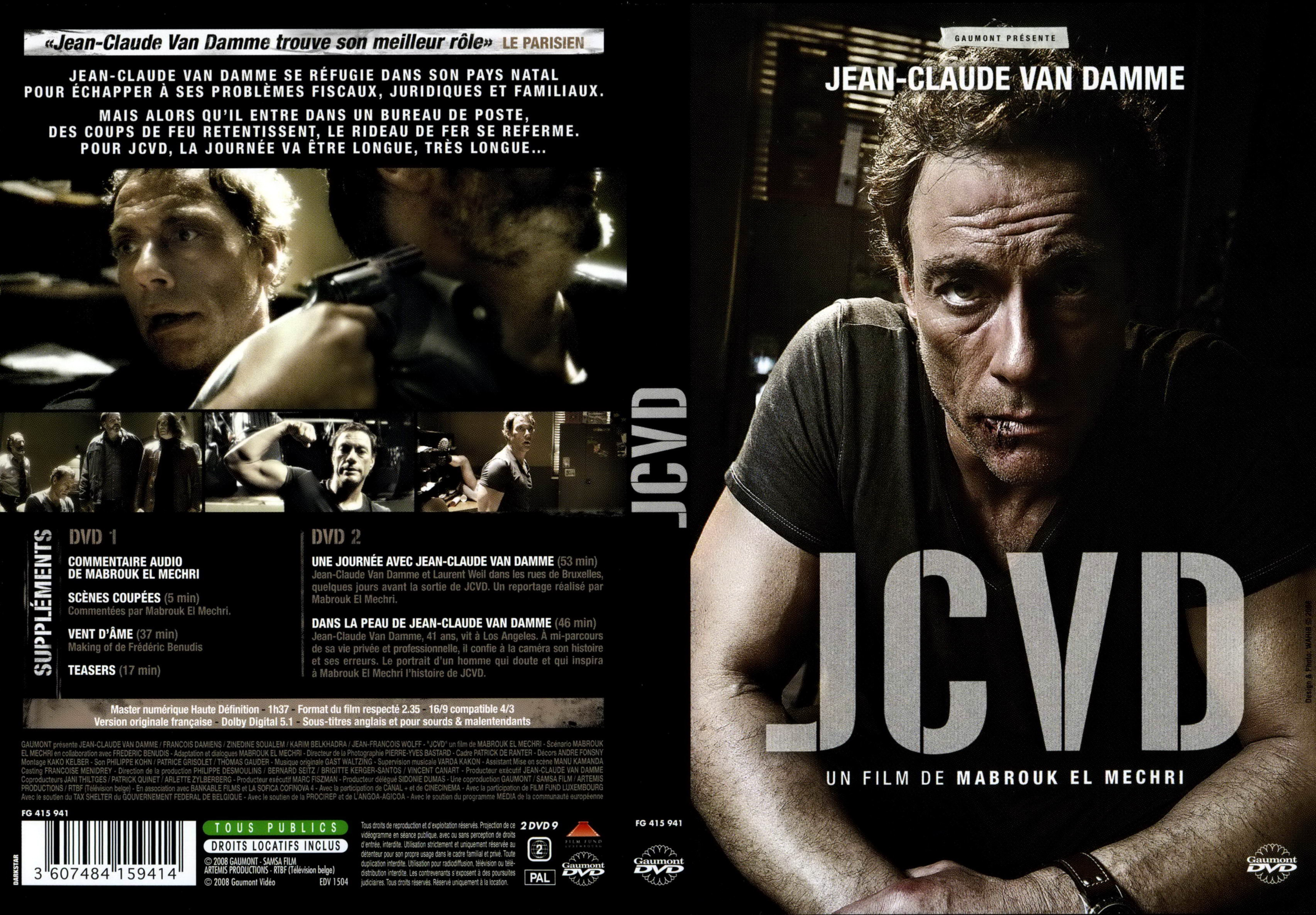 Jaquette DVD JCVD