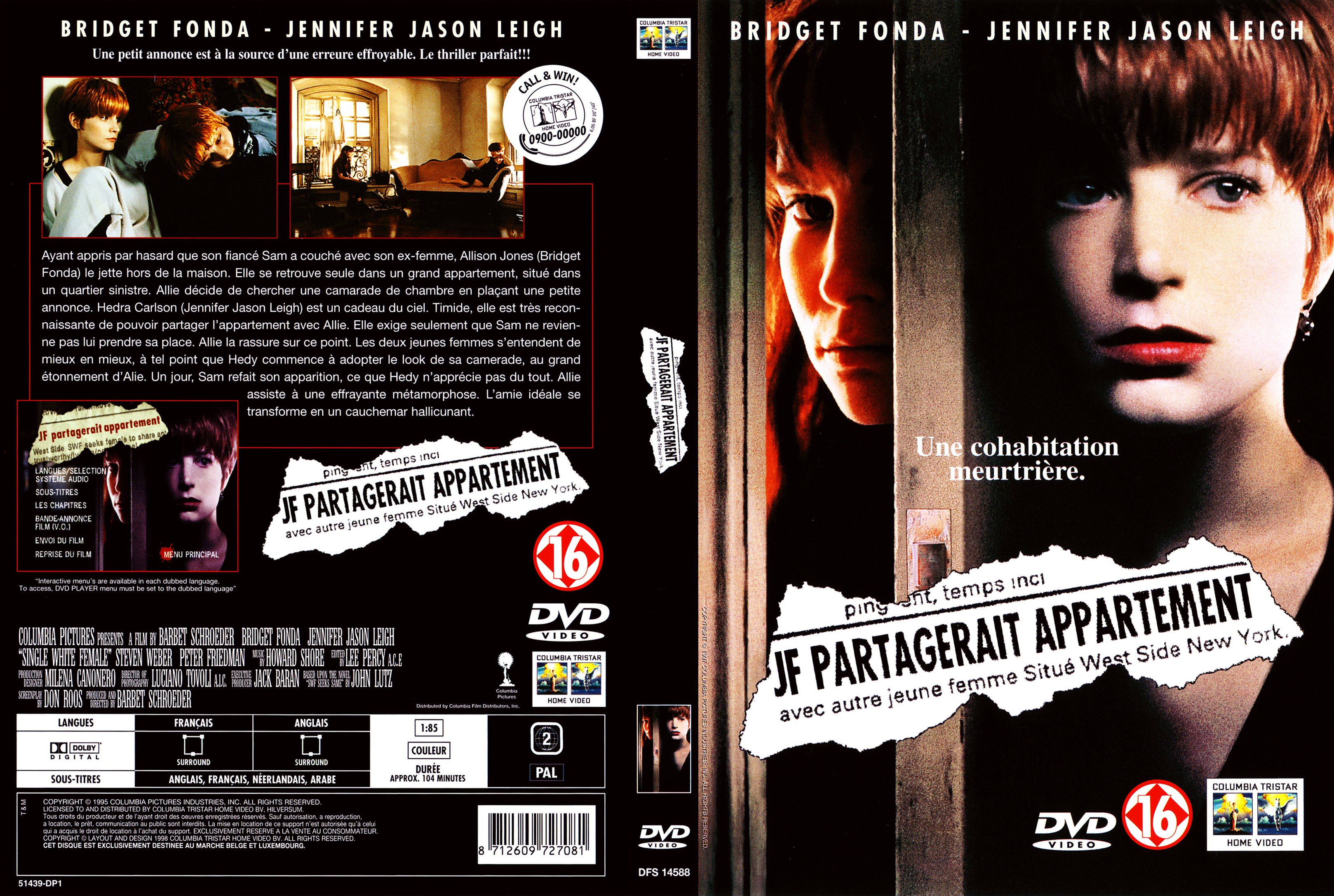 Jaquette DVD JF partagerait appartement v3