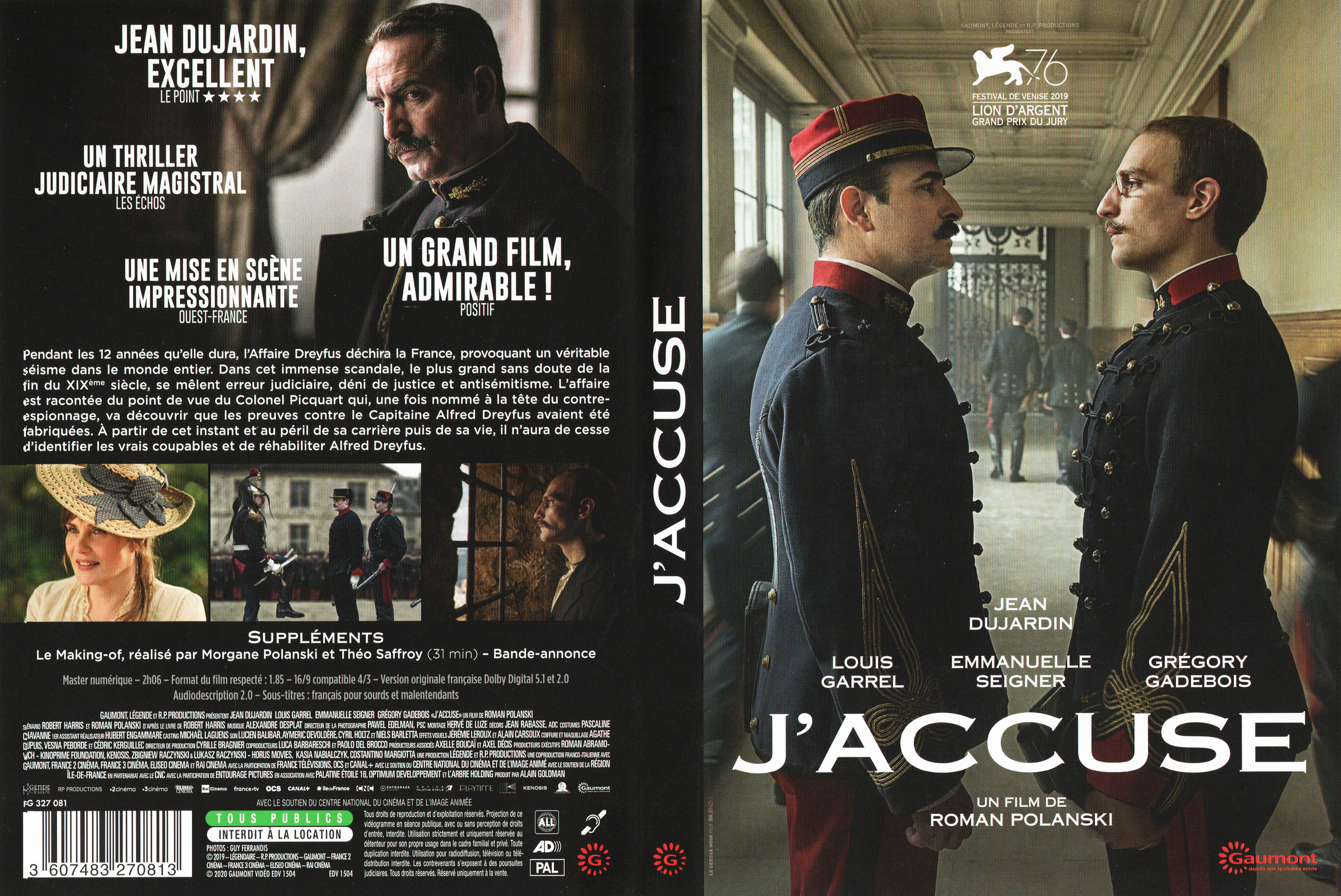 Jaquette DVD J