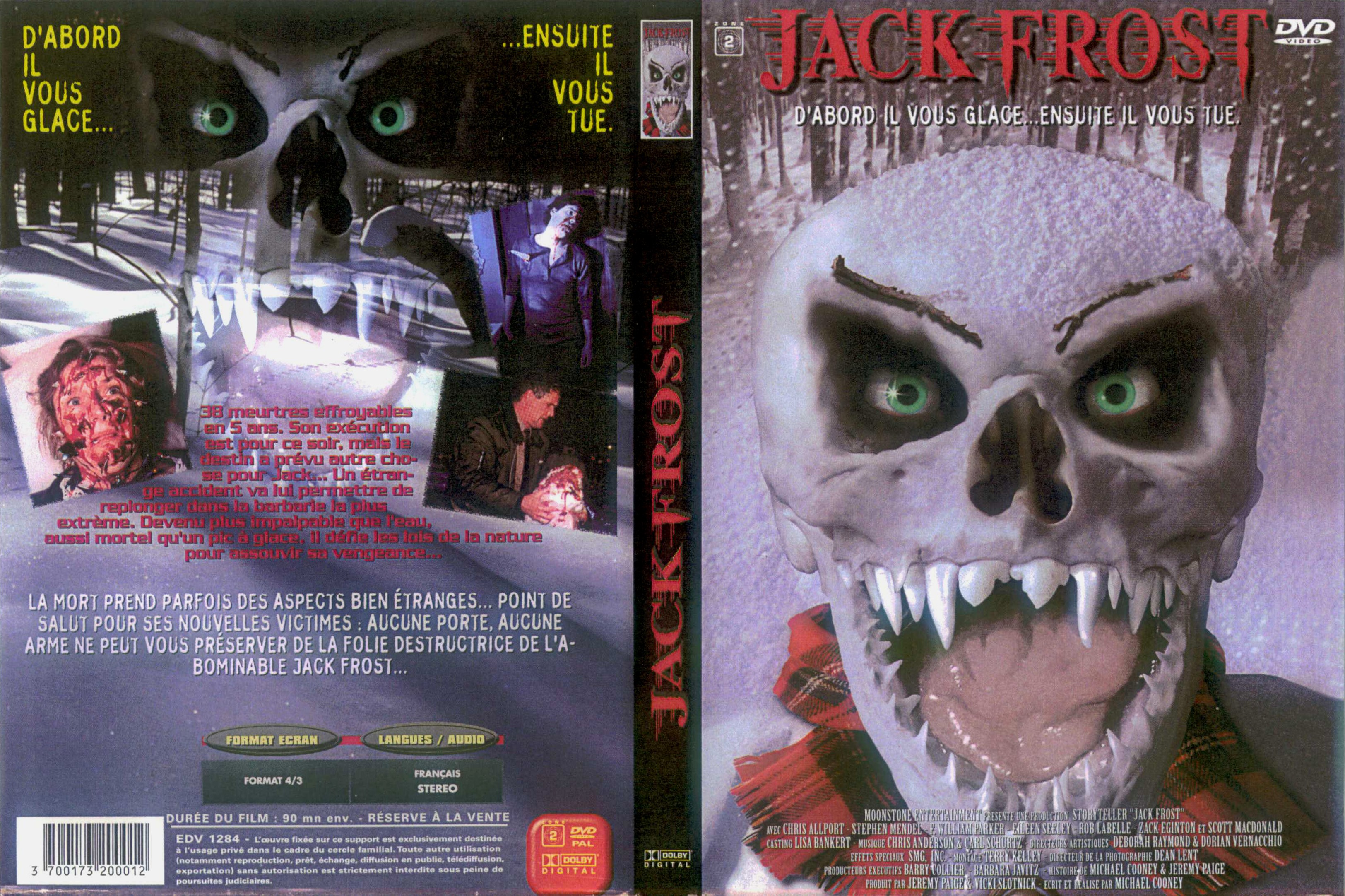 Jaquette DVD Jack Frost