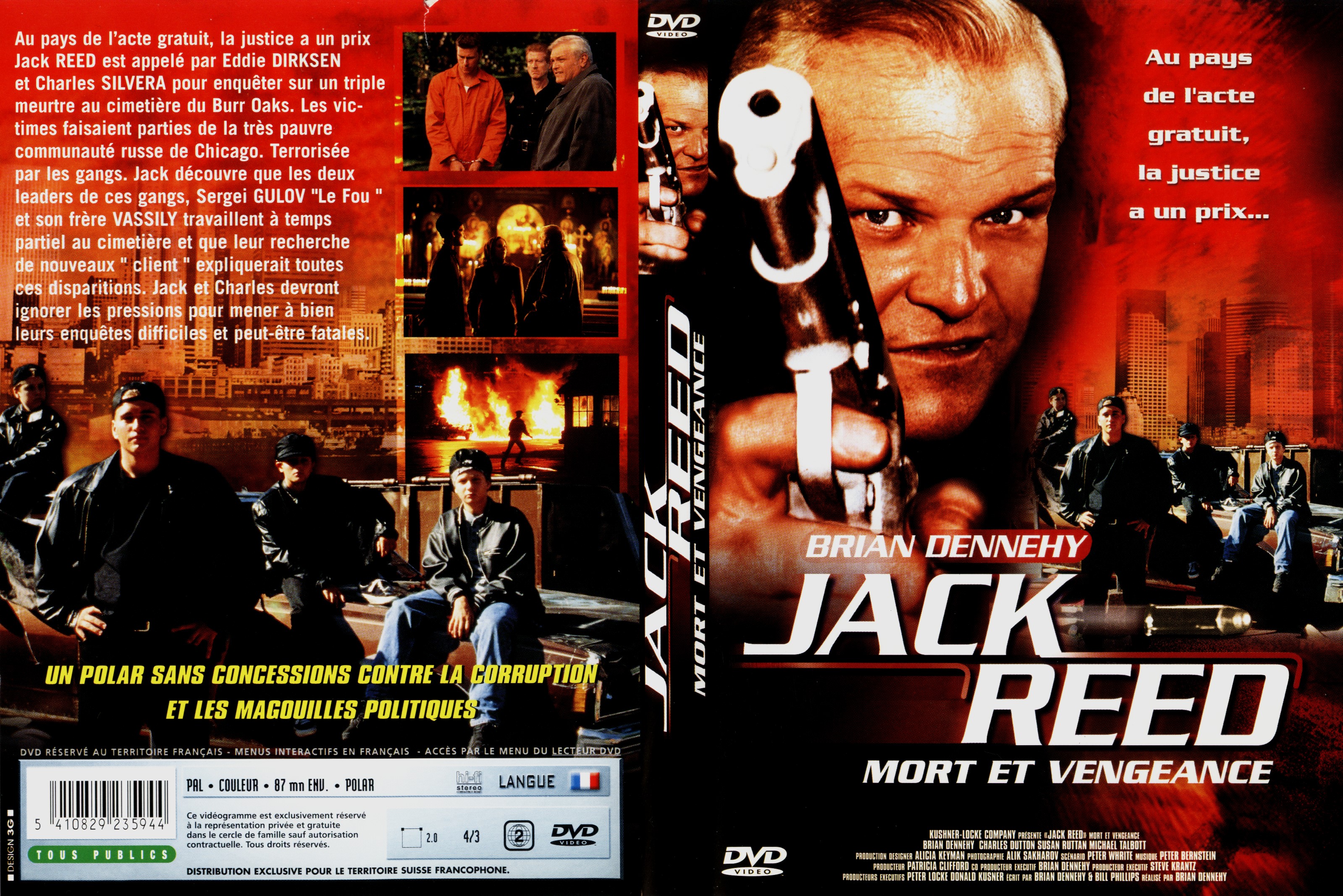 Jaquette DVD Jack Reed - Mort et vengeance