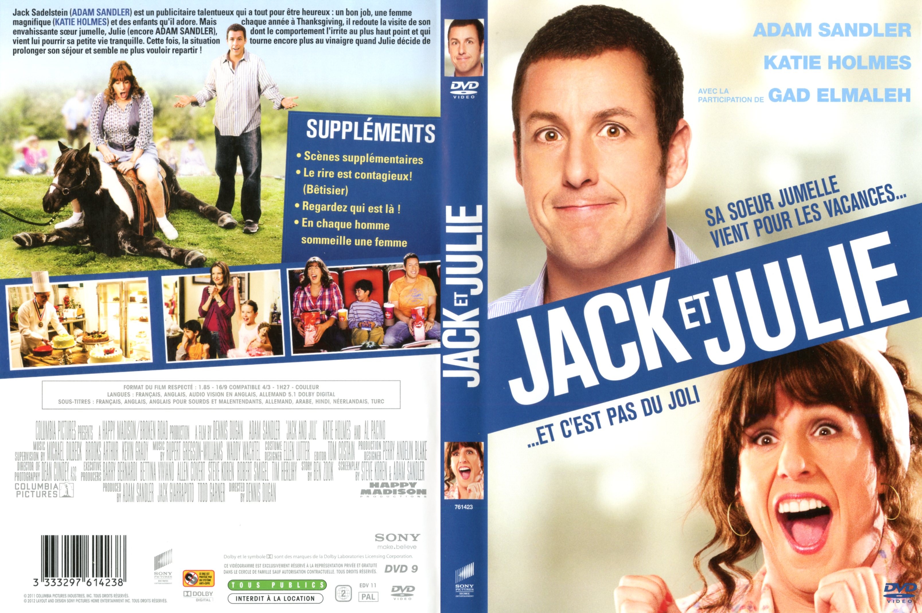 Jaquette DVD Jack et Julie