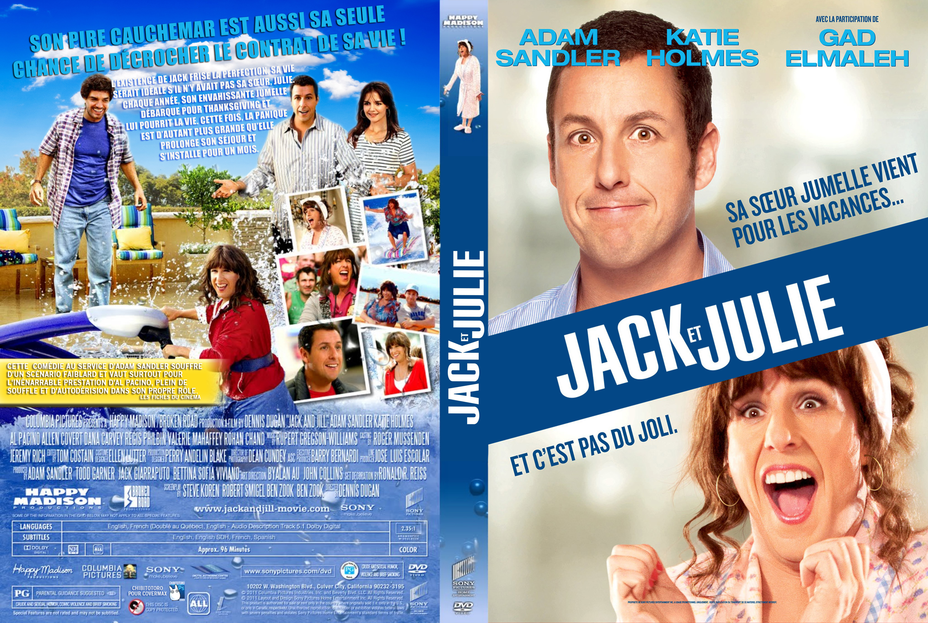 Jaquette DVD Jack et Julie custom v2