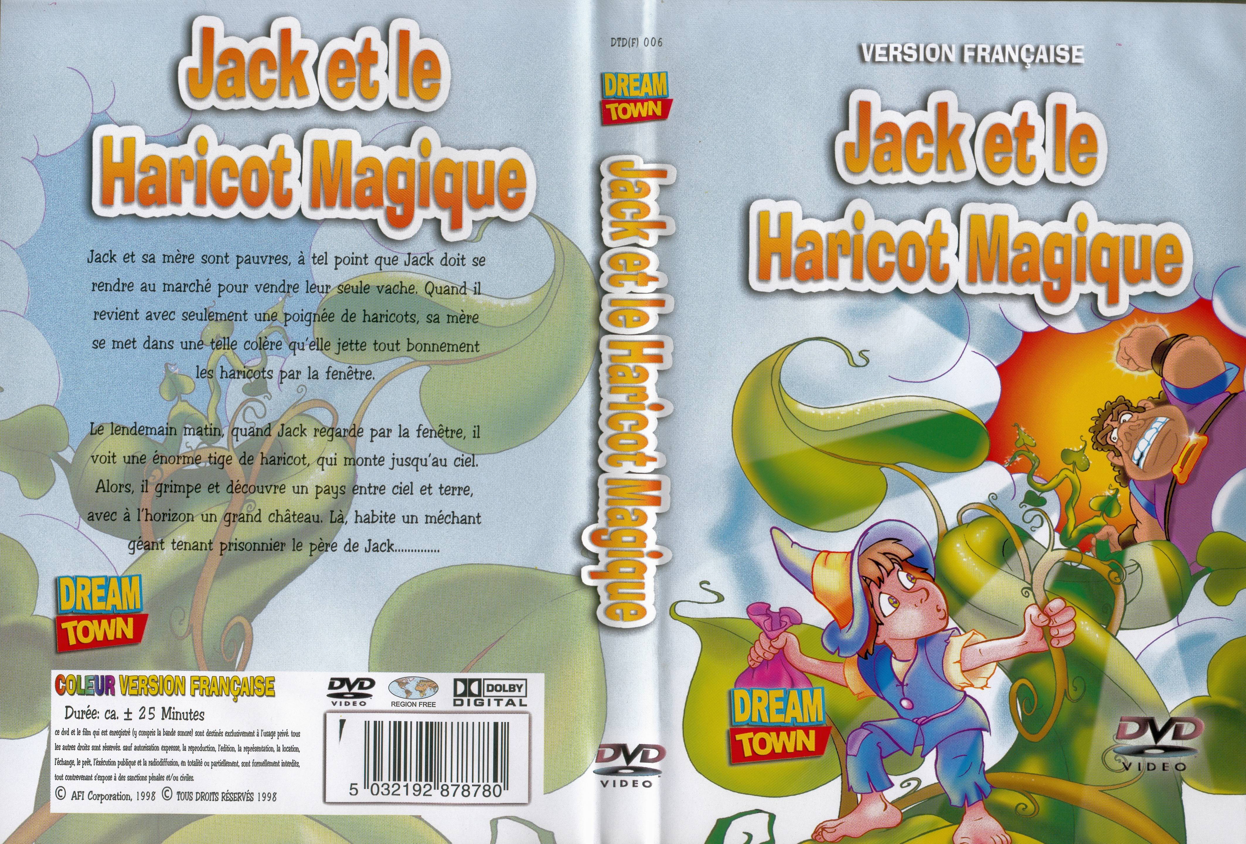 Jaquette DVD Jack et le haricot magique (1998)