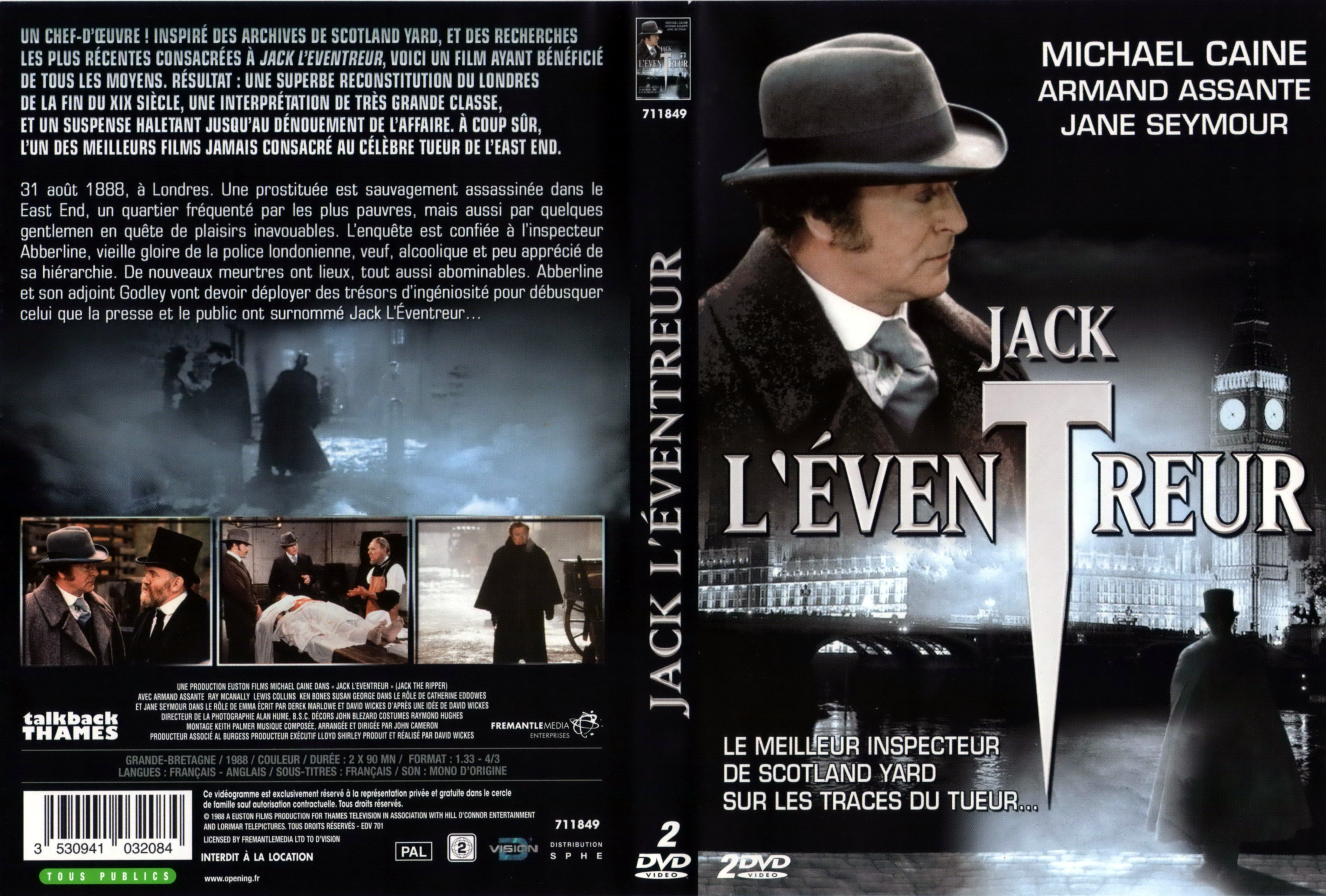 Jaquette DVD Jack l