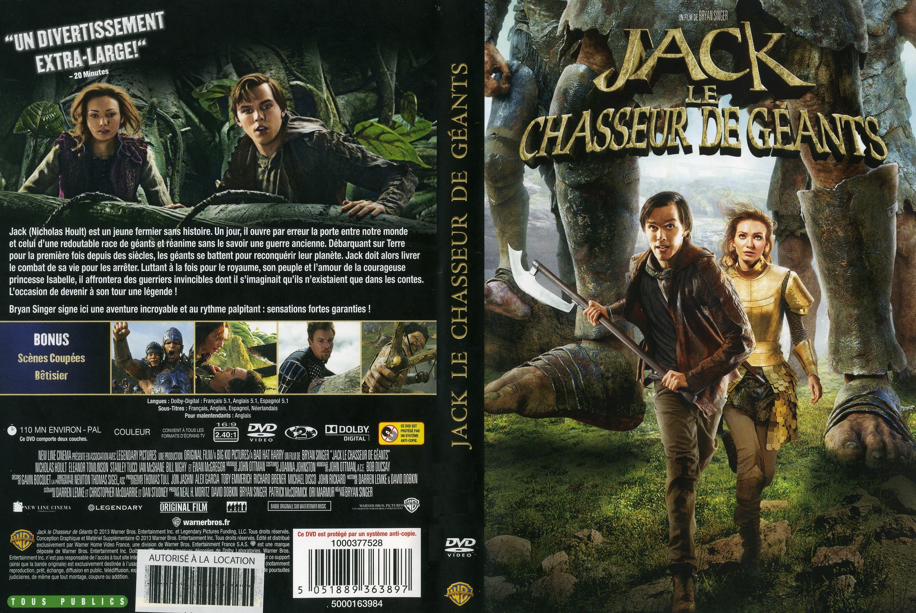 Jaquette DVD Jack le chasseur de gants