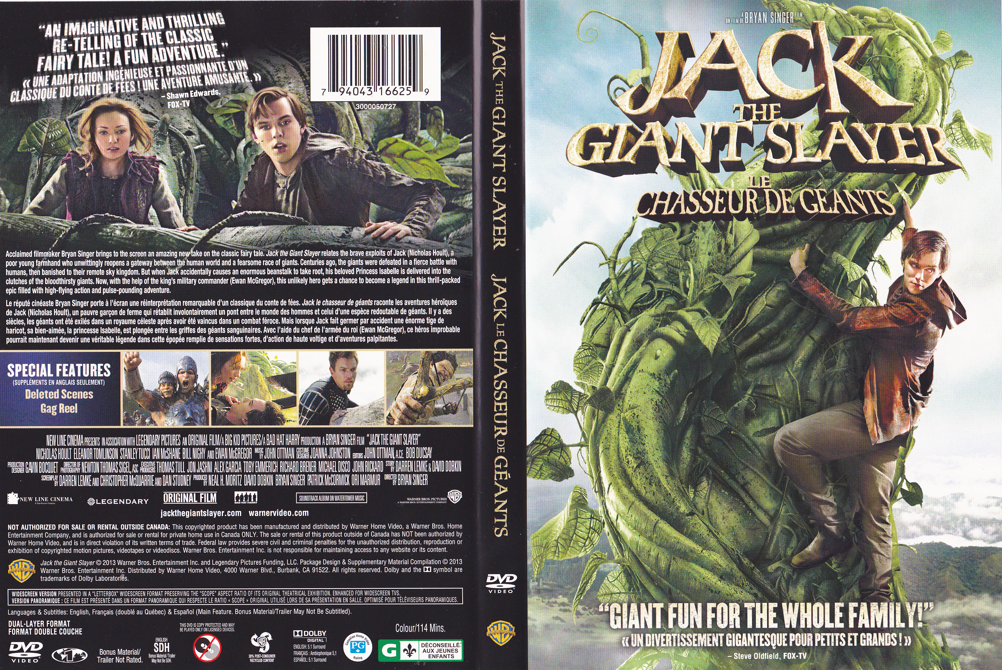 Jaquette DVD Jack le chasseur de gants (Canadienne)