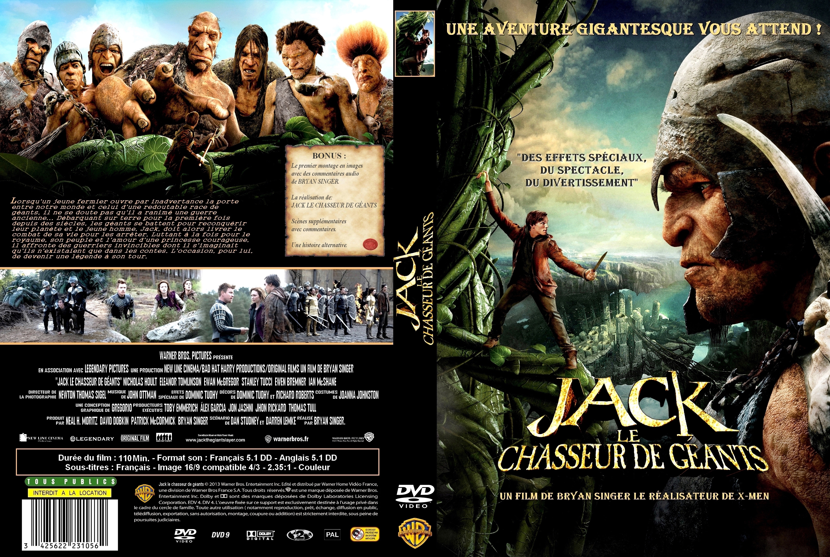 Jaquette DVD Jack le chasseur de gants custom