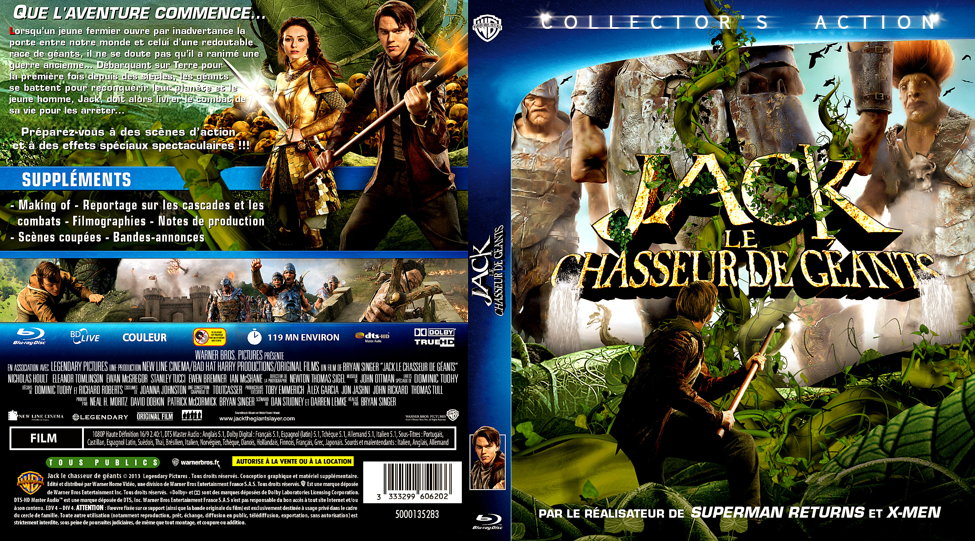 Jaquette DVD Jack le chasseur de gants custom (BLU-RAY)