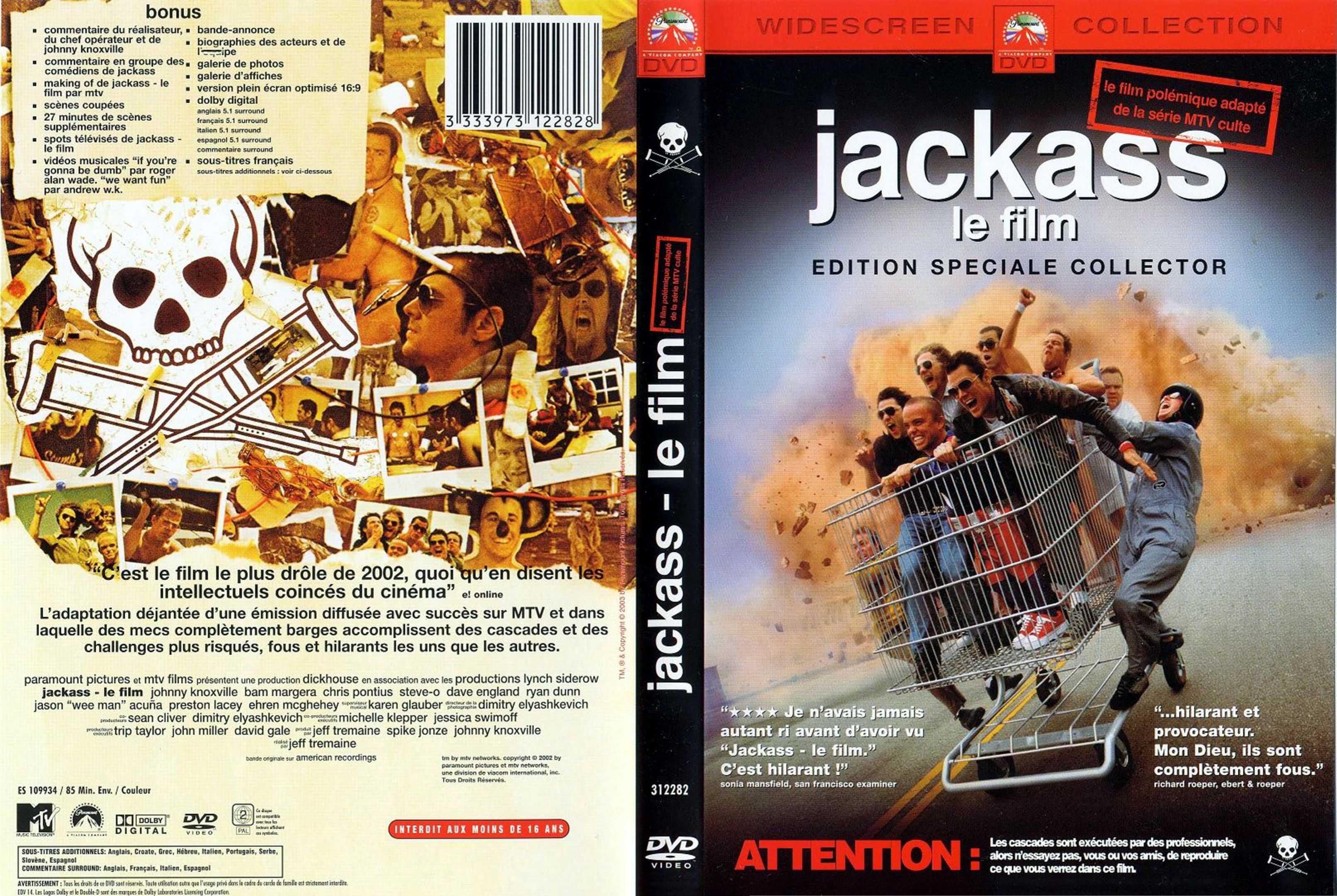 Jaquette DVD Jackass