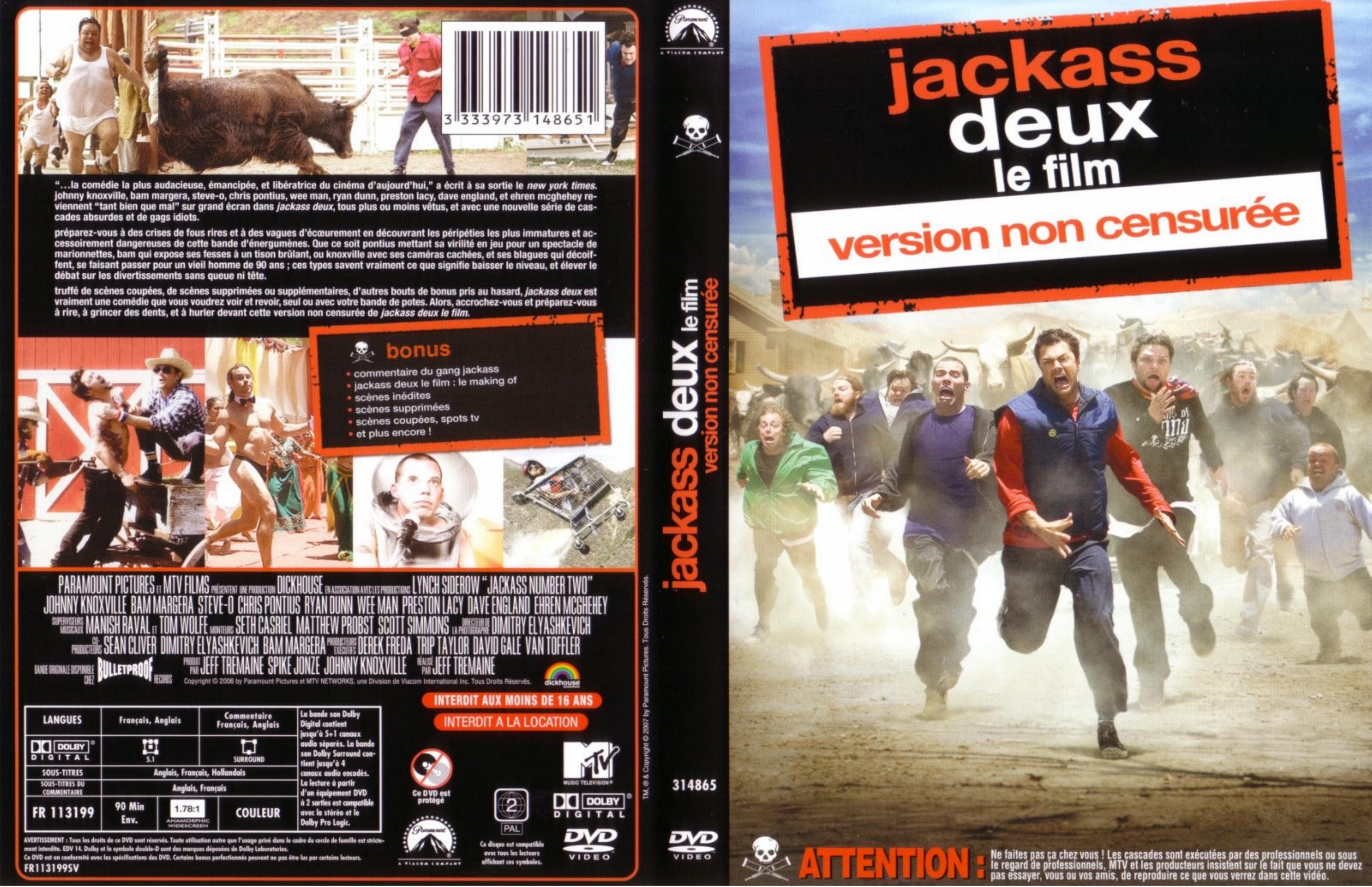 Jaquette DVD Jackass 2