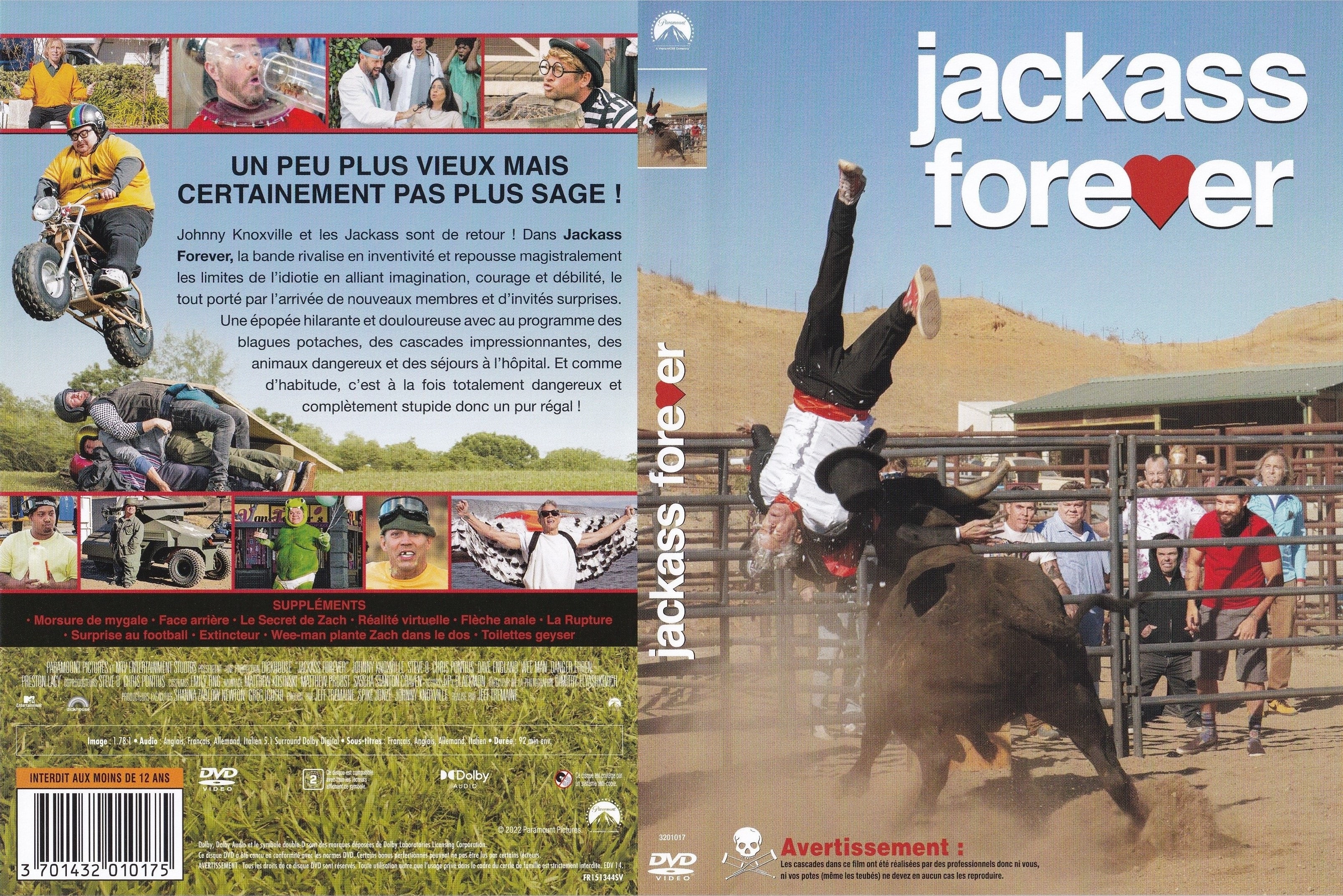 Jaquette DVD Jackass Forever