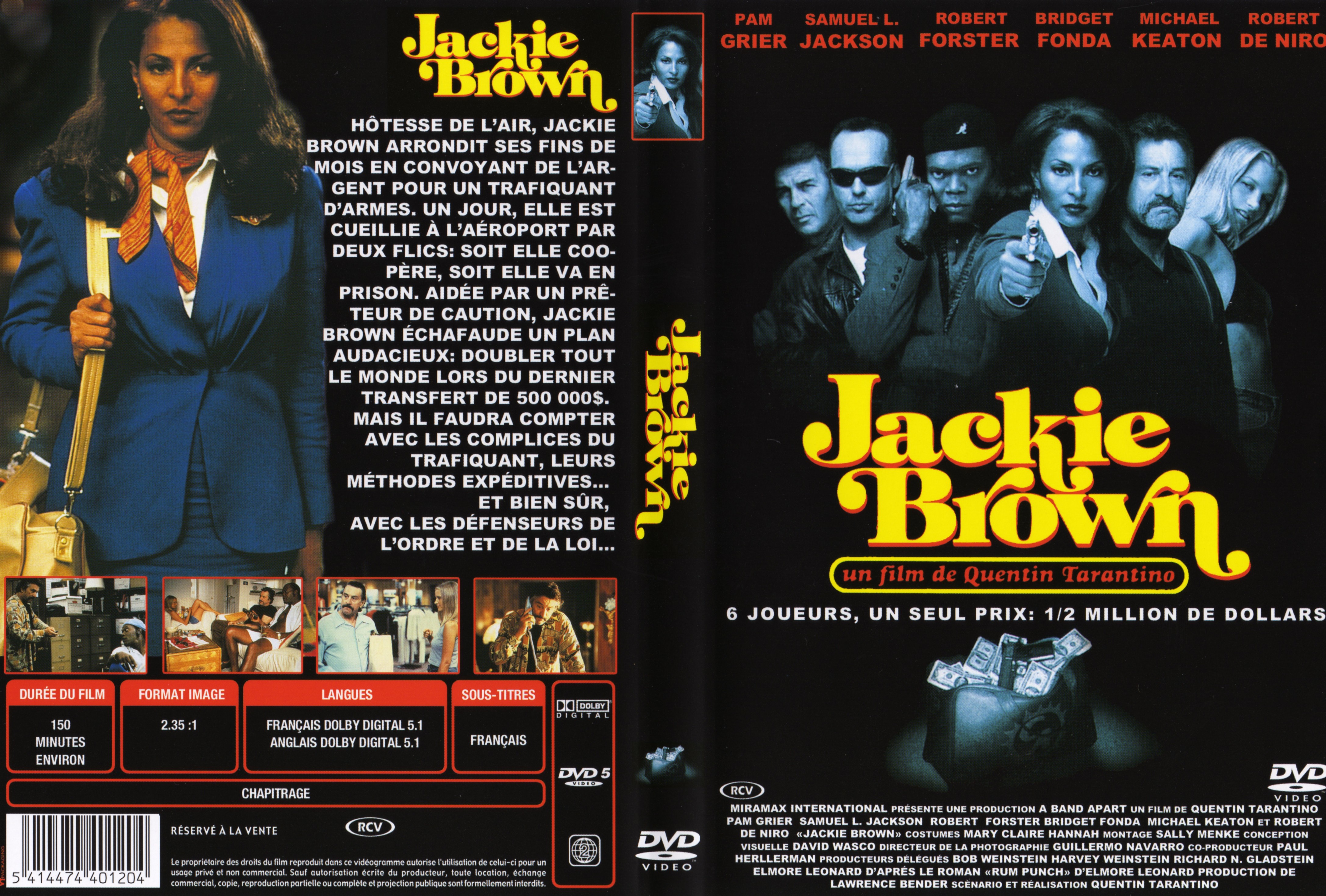 Jaquette DVD Jackie Brown v2