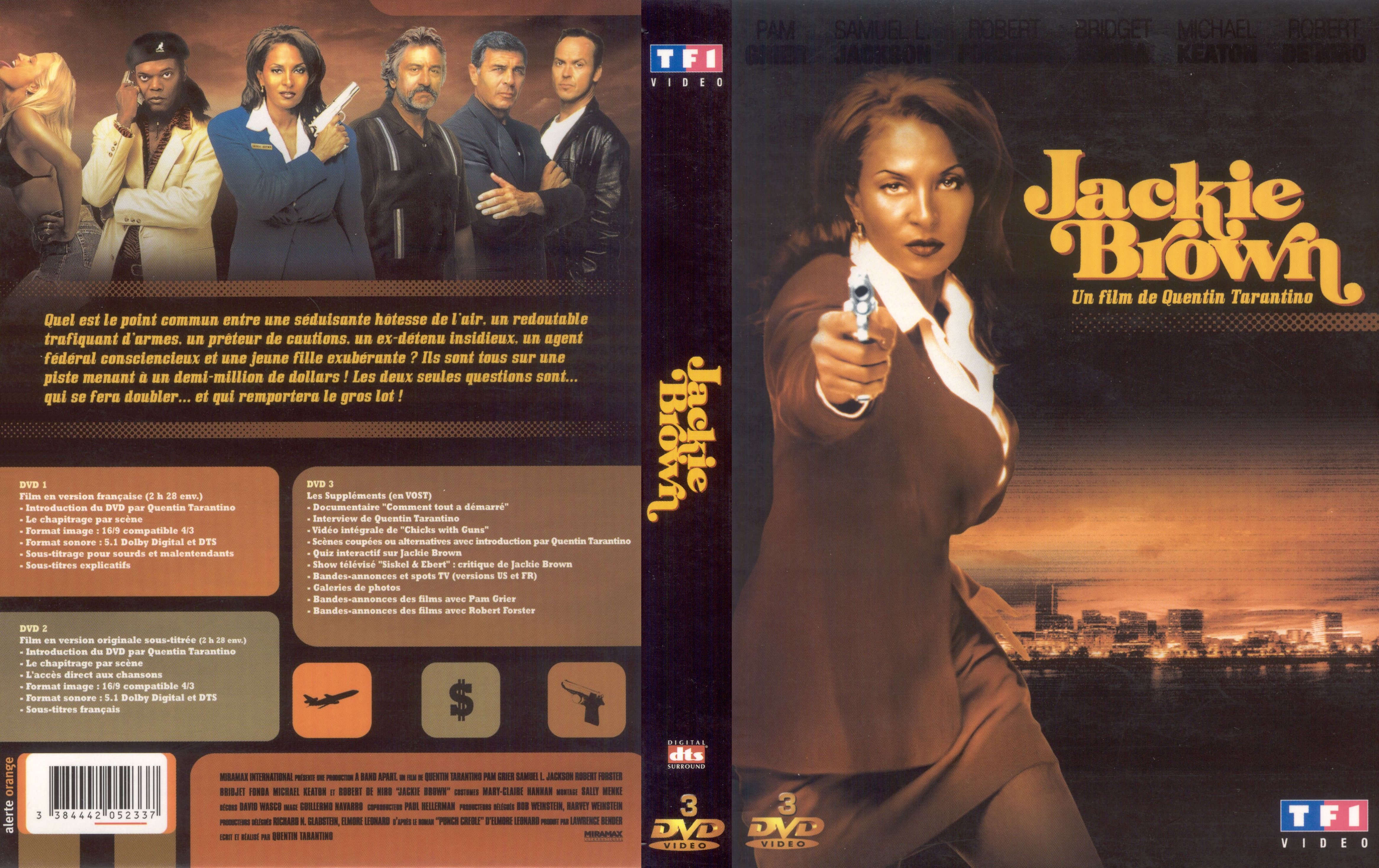 Jaquette DVD Jackie Brown v3