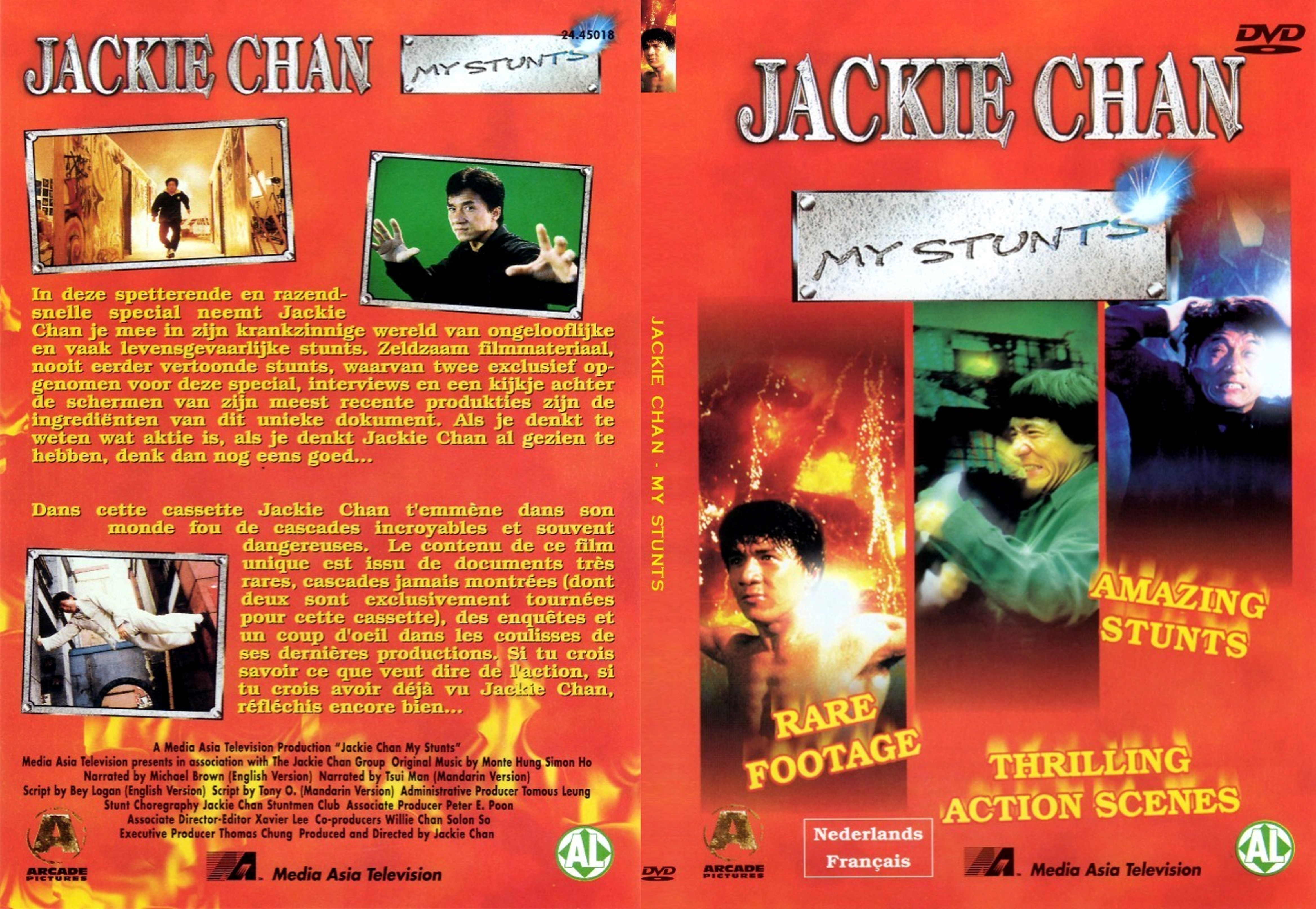 Jaquette DVD Jackie Chan - My Stunts
