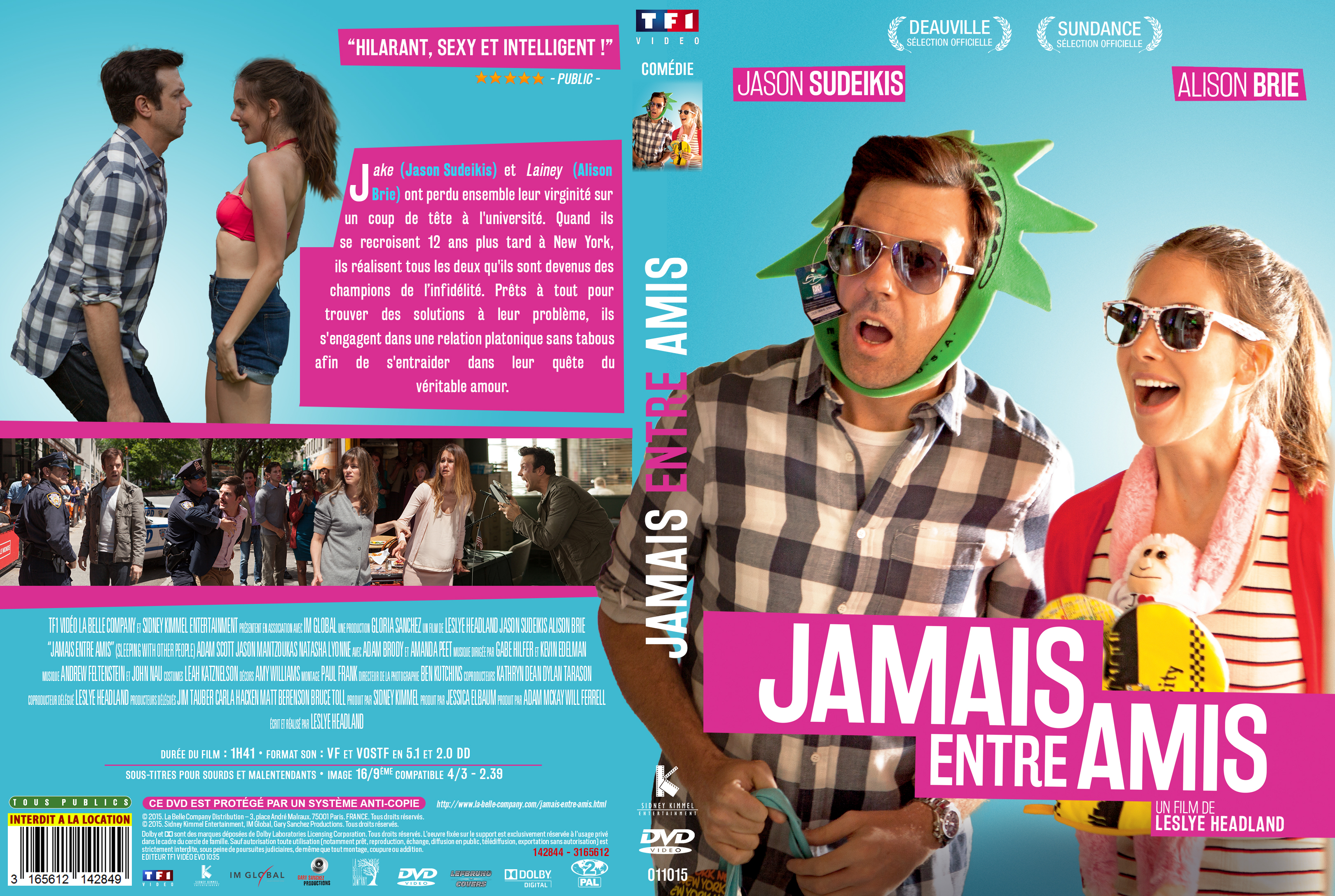 Jaquette DVD Jamais Entre Amis custom