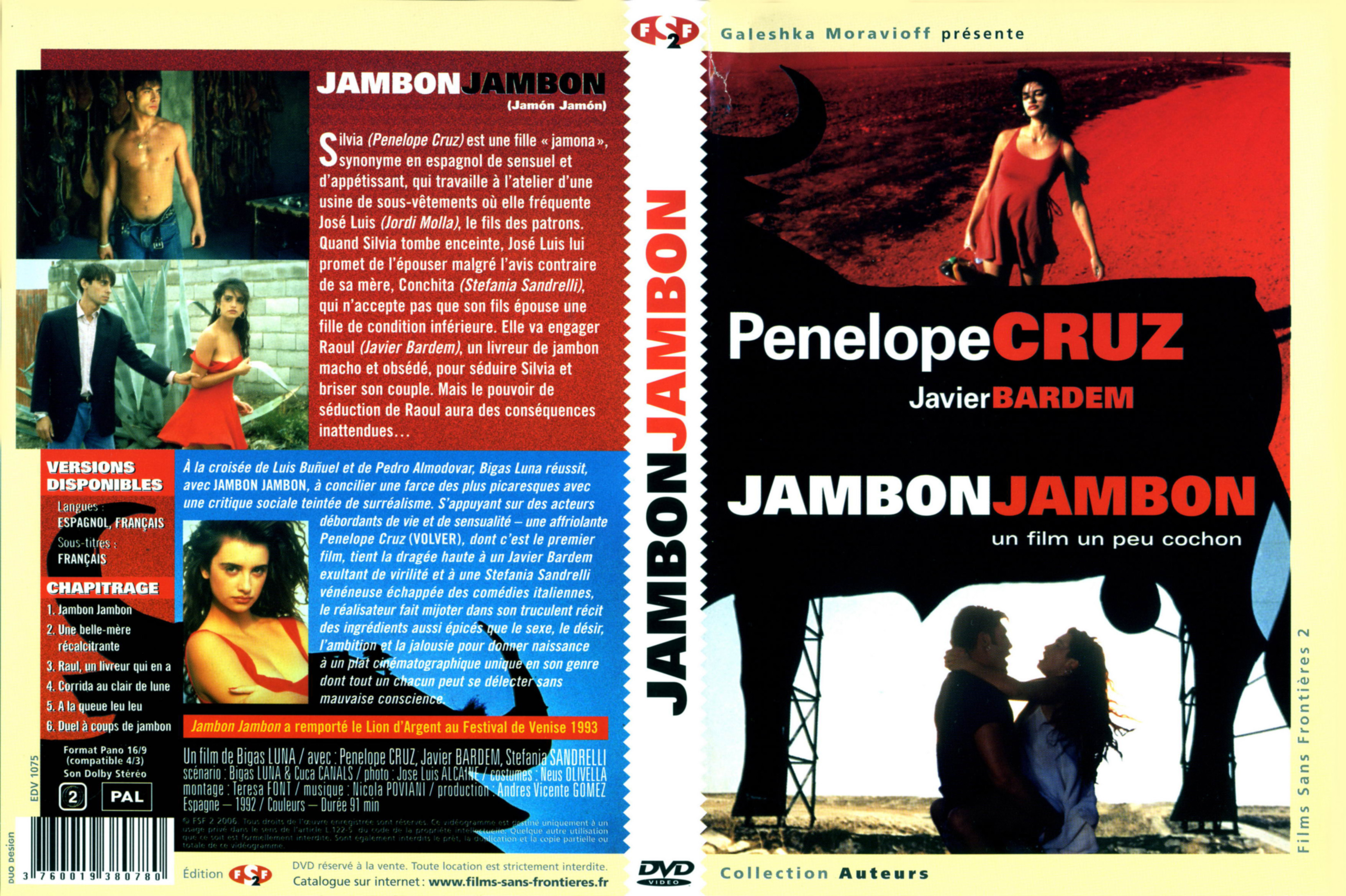 Jaquette DVD Jambon Jambon