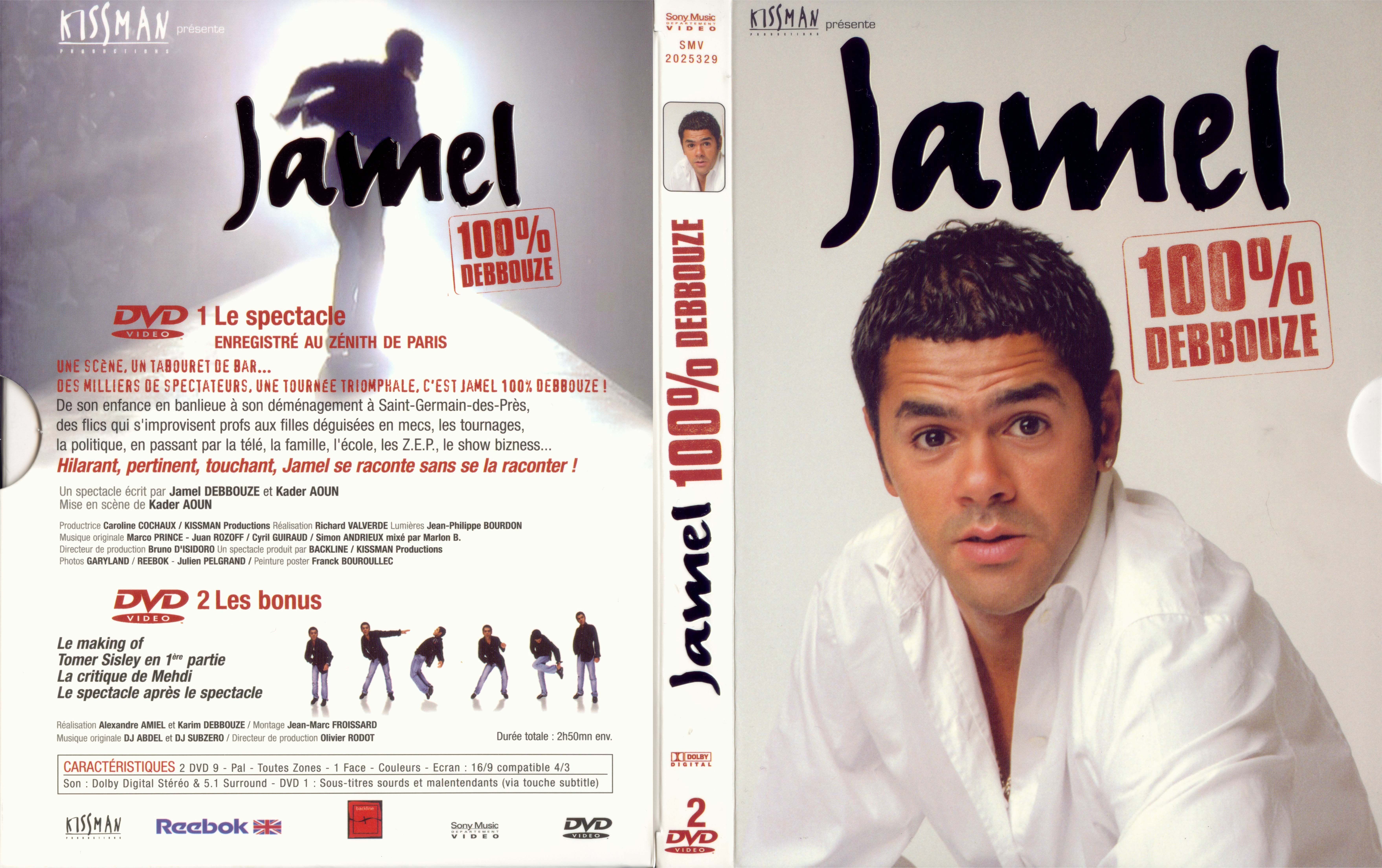 Jaquette DVD Jamel 100 debbouze