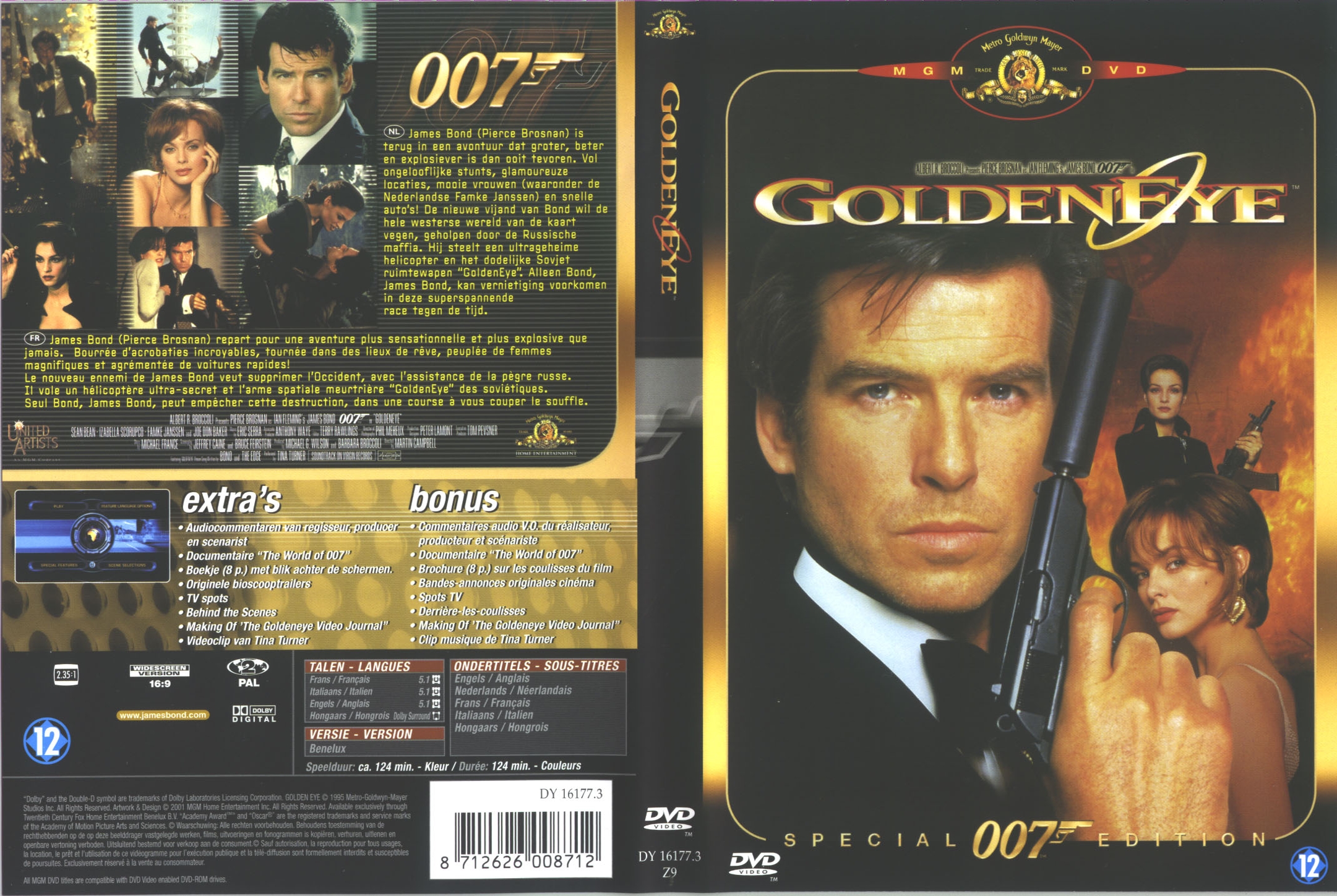 Jaquette DVD James Bond 007 Goldeneye v2