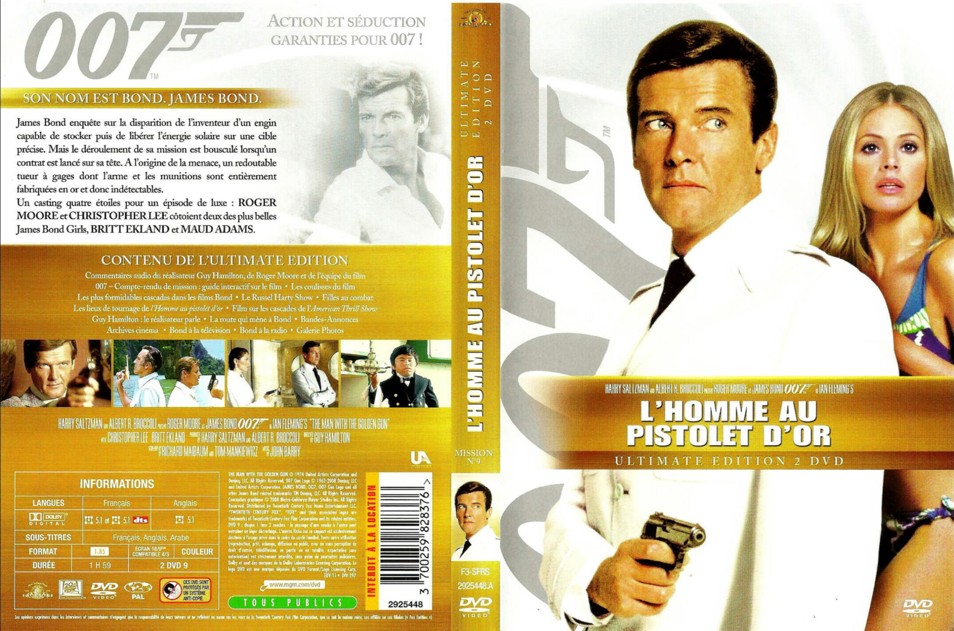 Jaquette DVD James Bond 007 L