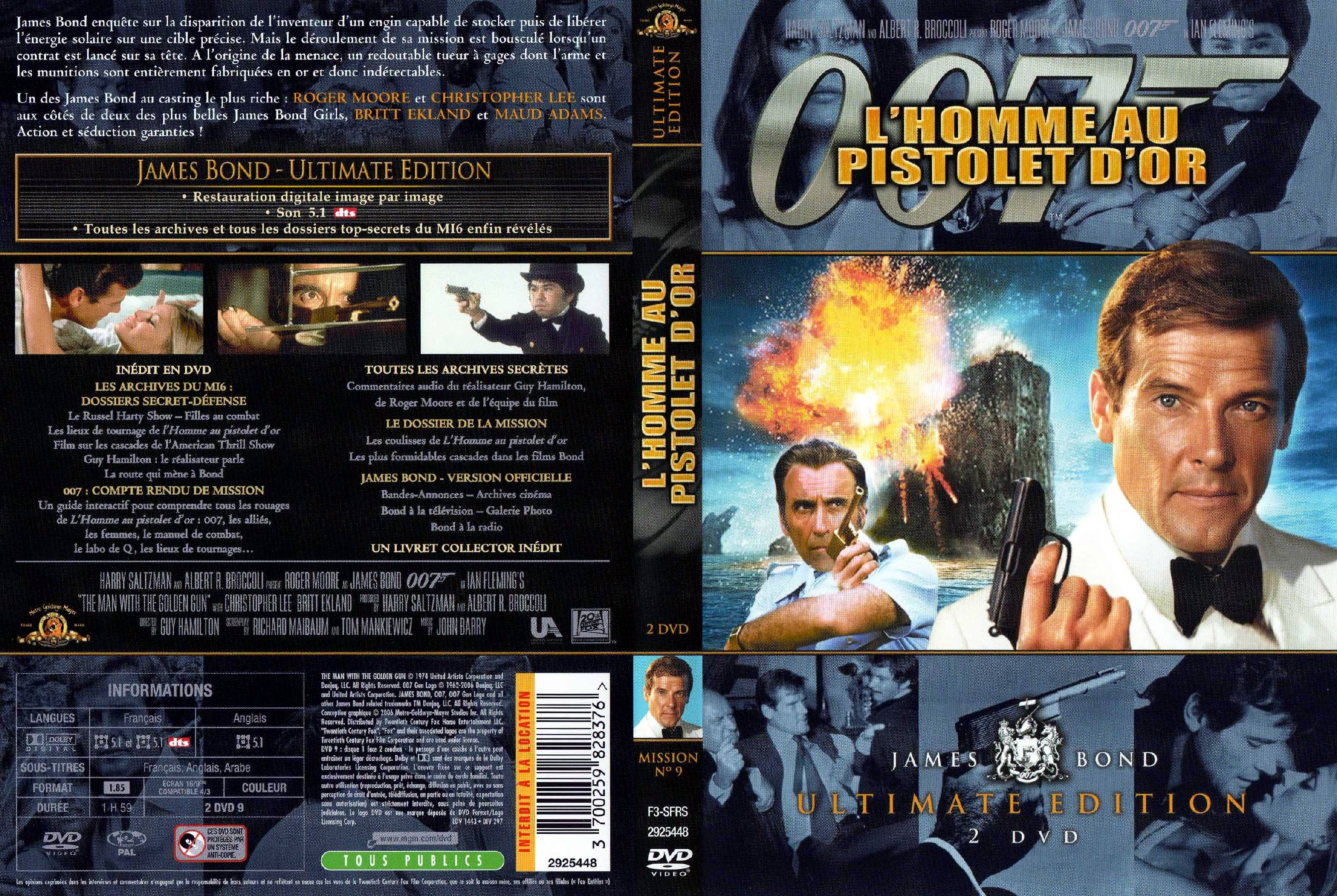 Jaquette DVD James bond 007 l