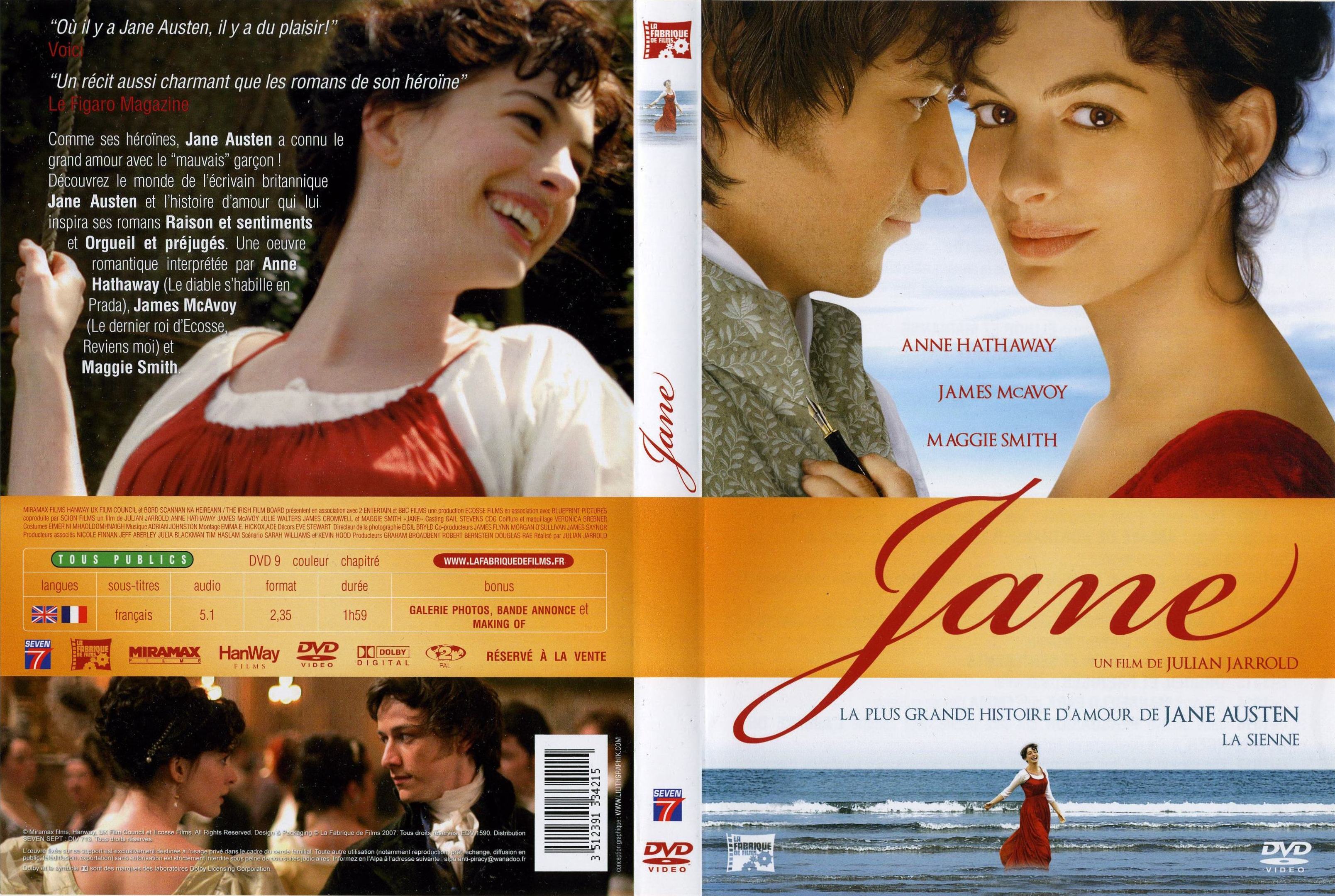 Jaquette DVD Jane