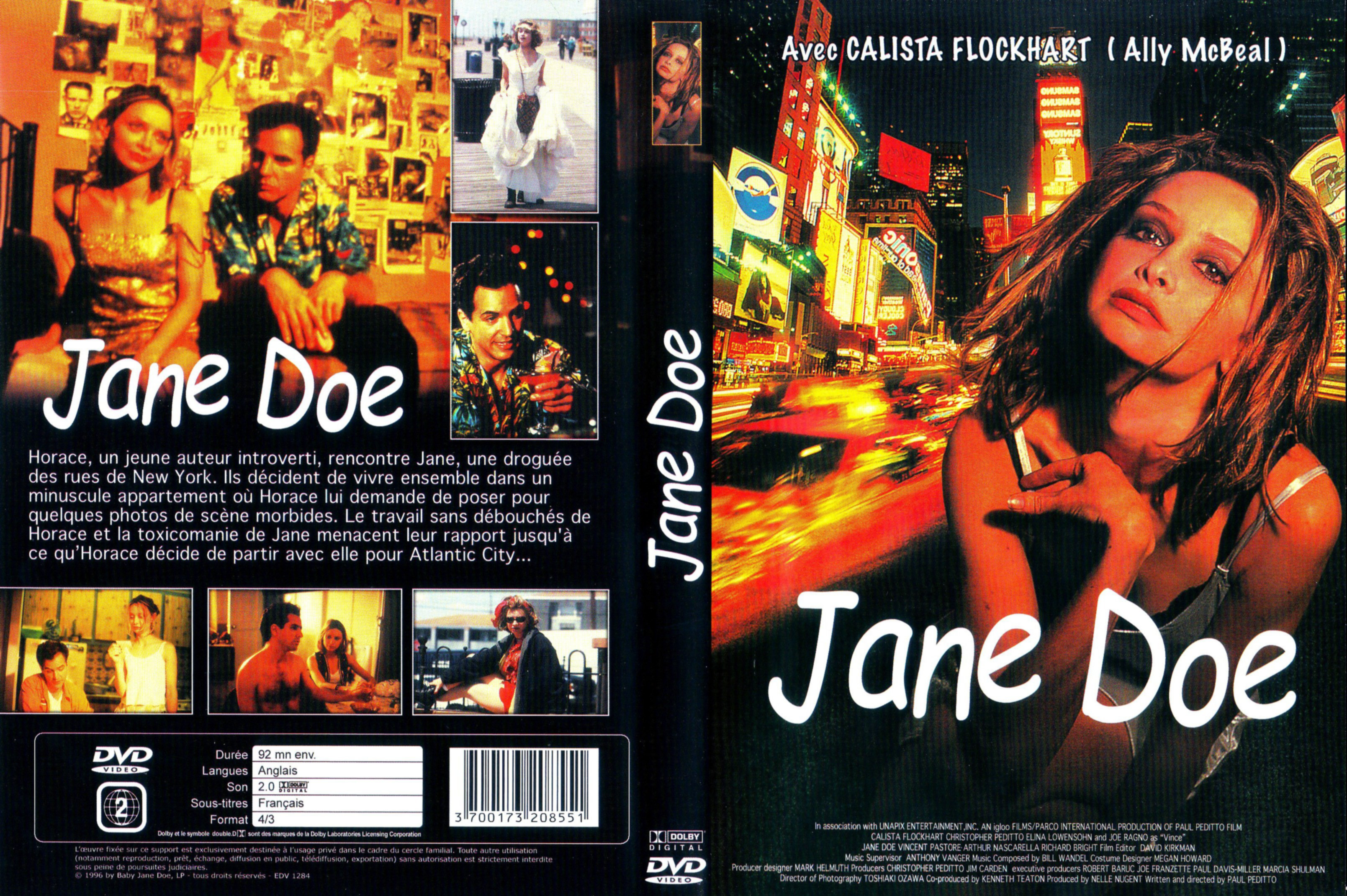 Jaquette DVD Jane Doe