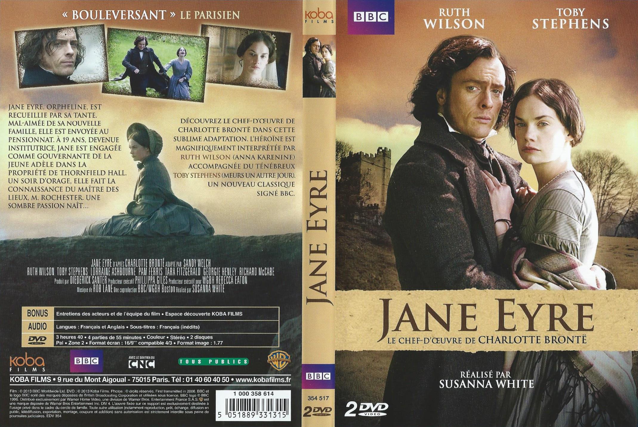 Jaquette DVD Jane Eyre (BBC 2013)