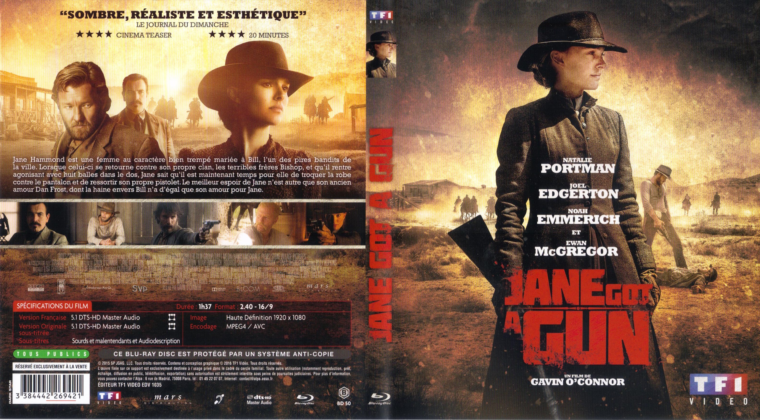 Jaquette DVD Jane Got a Gun (BLU-RAY)